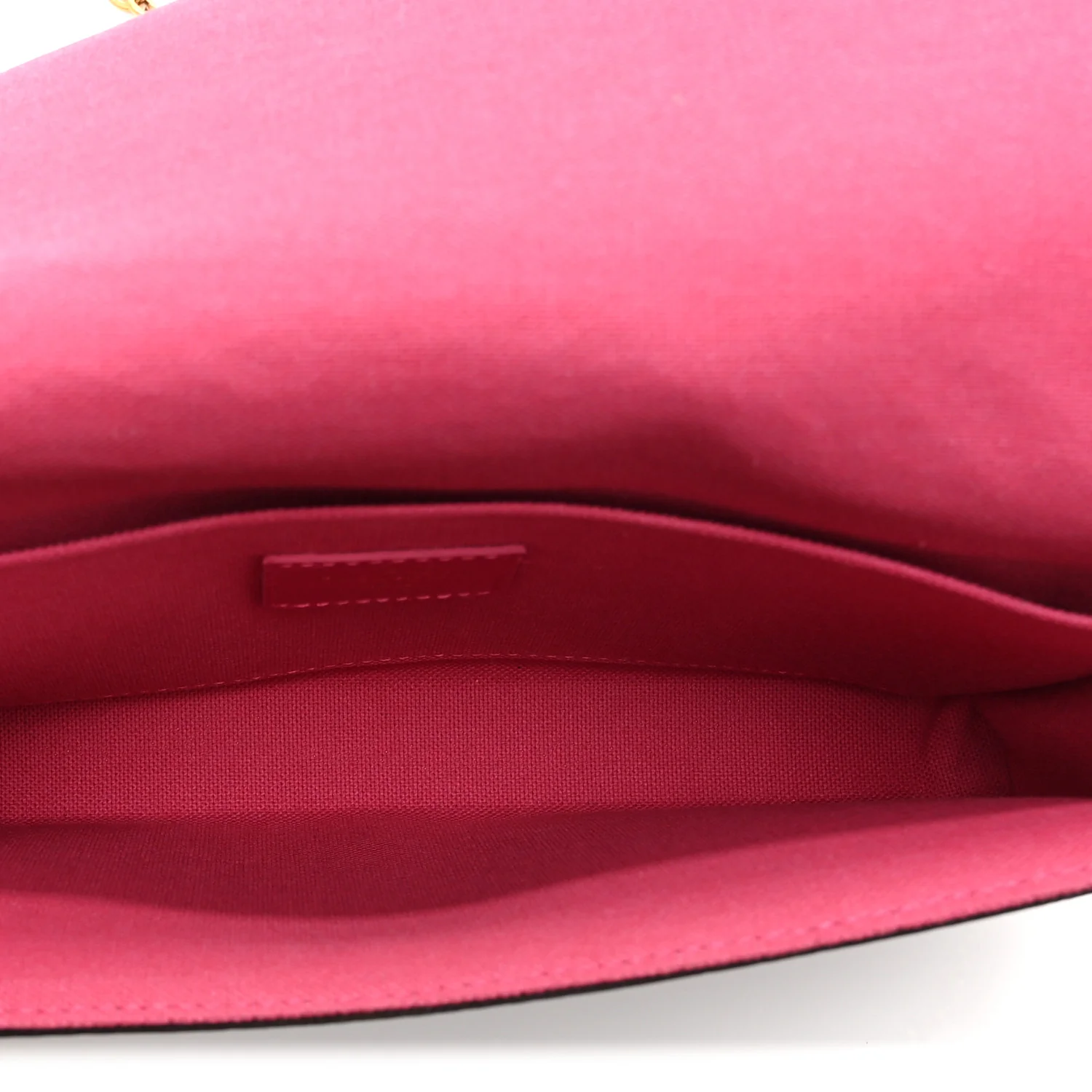 Monogram 2021 Christmas Animation Hollywood Pochette Felicie Chain Wallet Fuchsia - Image 6