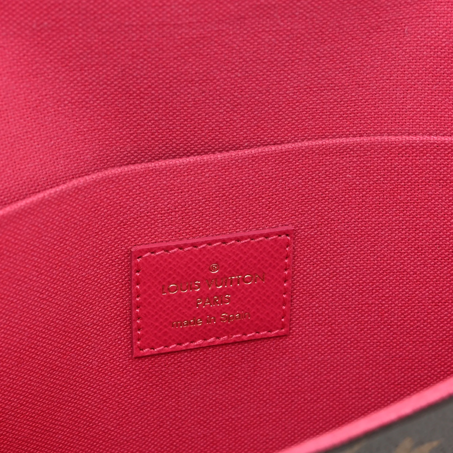 Monogram 2021 Christmas Animation Hollywood Pochette Felicie Chain Wallet Fuchsia - Image 7