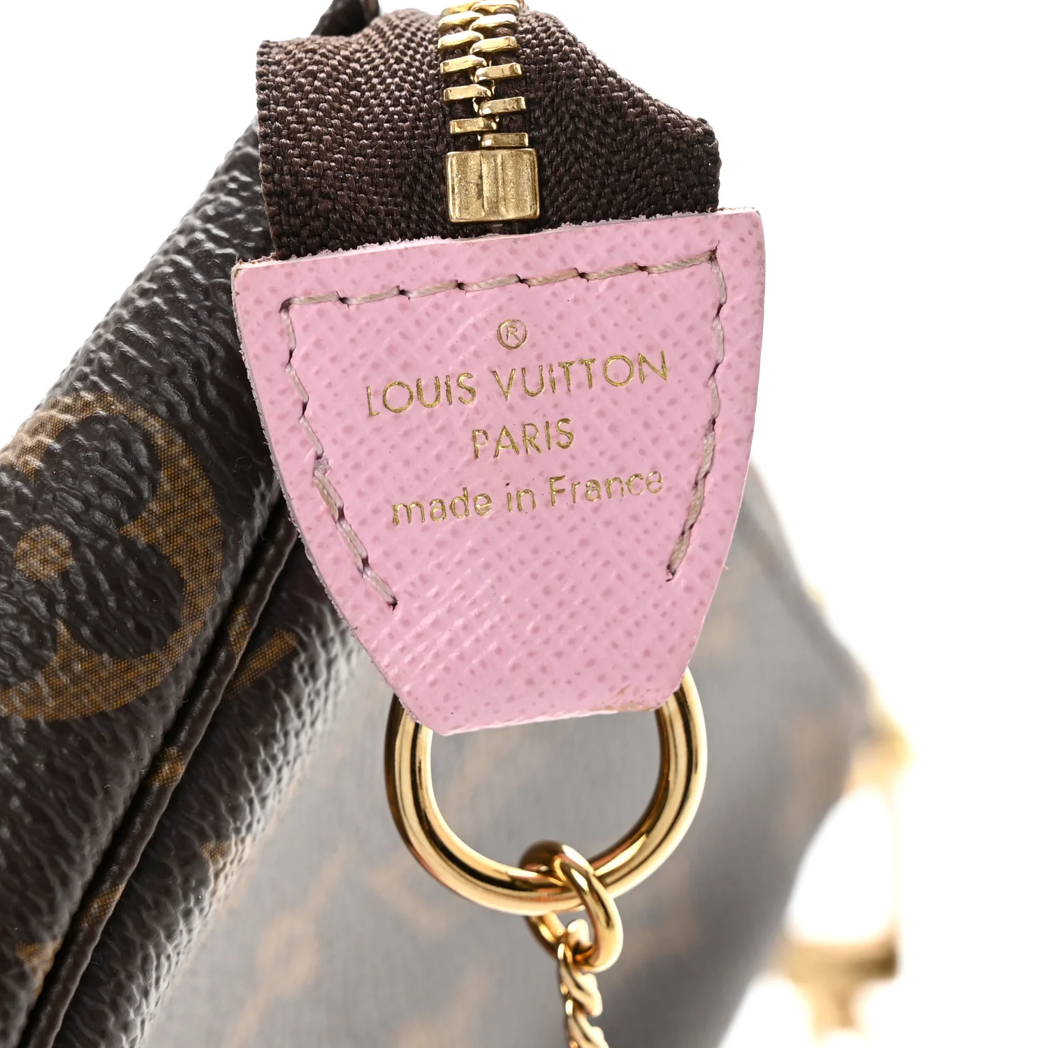 Monogram 2021 Christmas Animation Japanese Garden Mini Pochette Accessories Wisteria Pink - Image 6