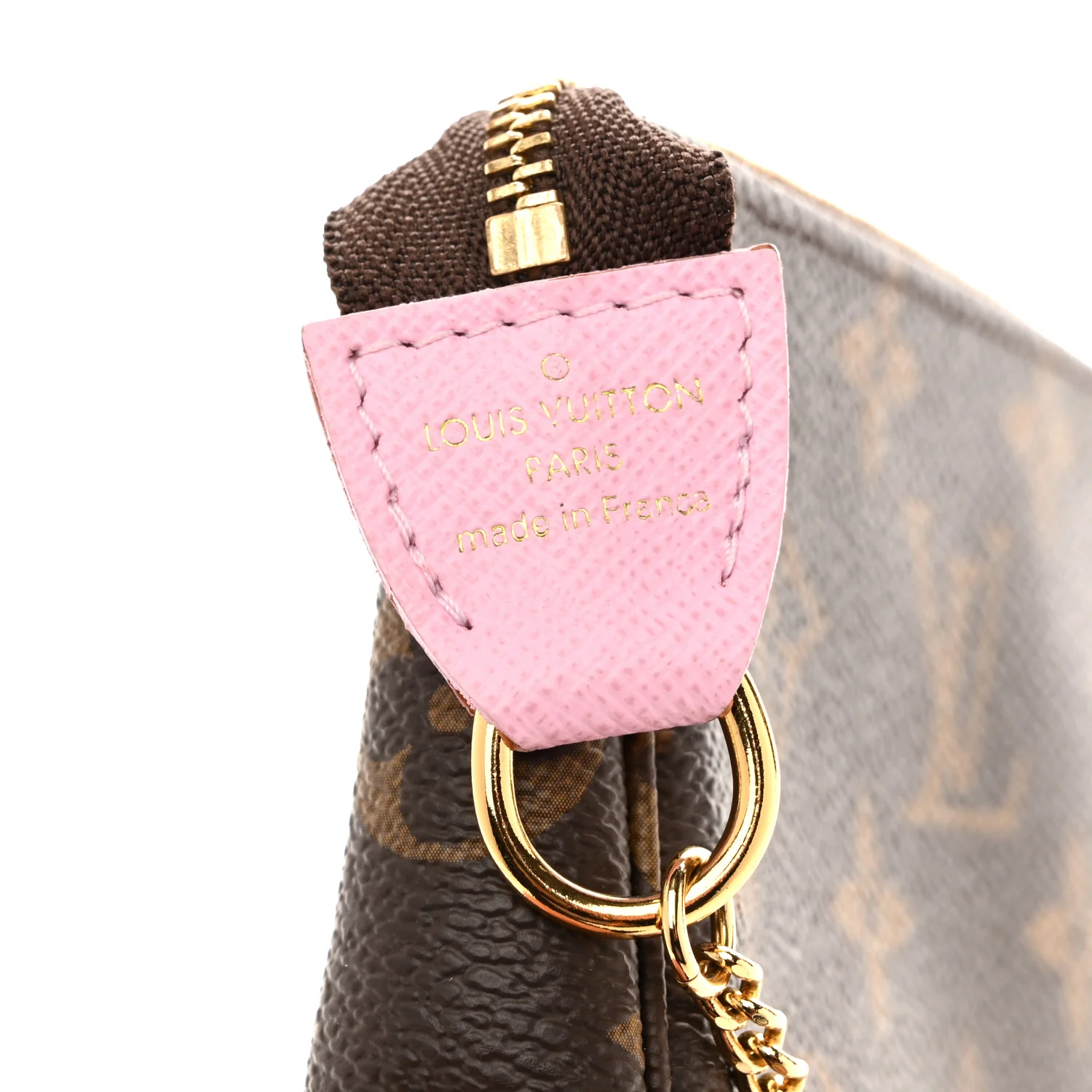 Monogram 2021 Christmas Animation Japanese Garden Mini Pochette Accessories Wisteria Pink - Image 6