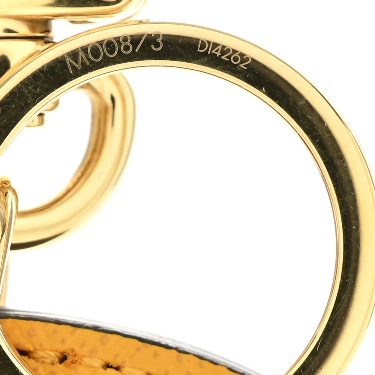 Monogram 2022 Christmas Animation New York Soho Bag Charm Key Ring Yellow - Image 4