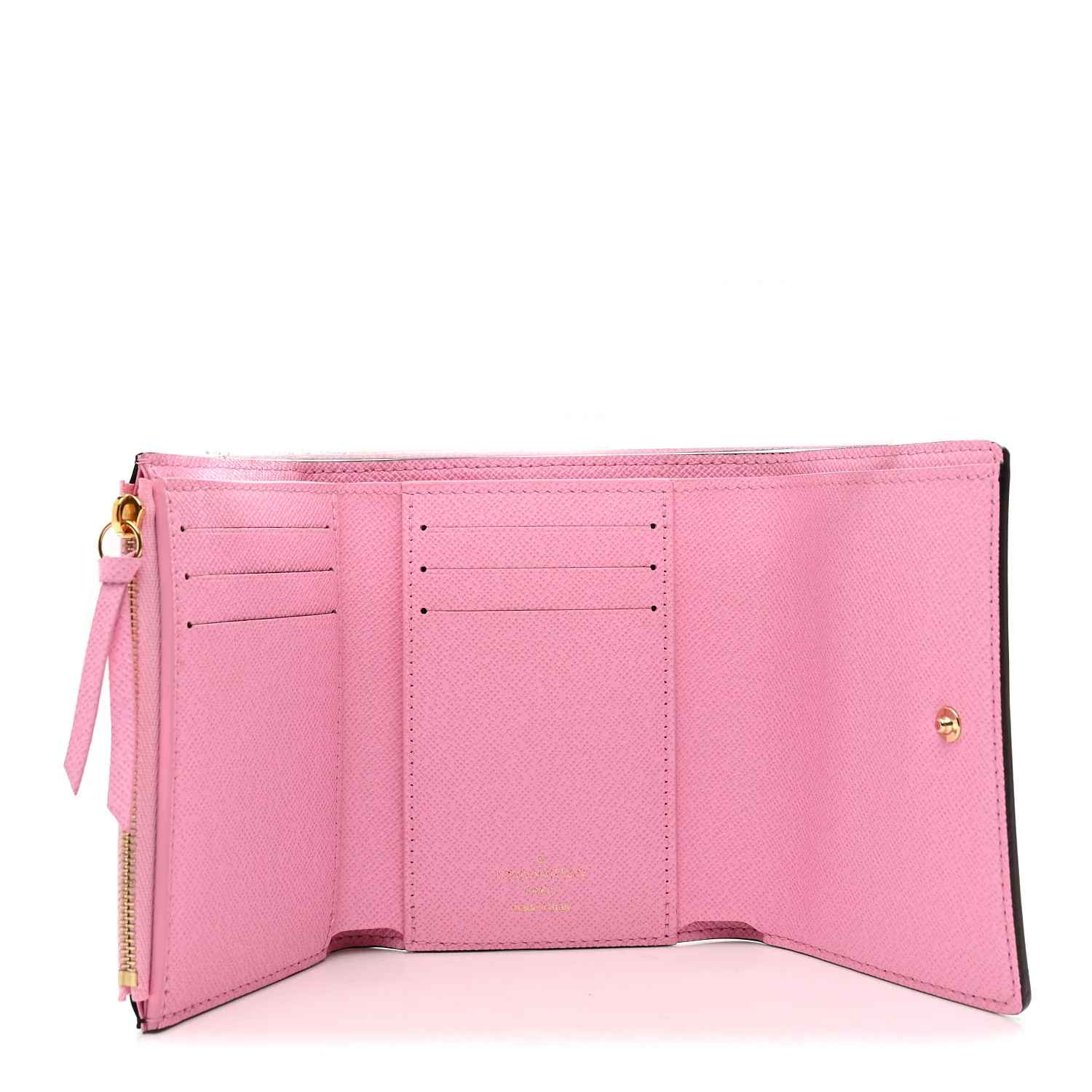 Monogram 2022 Christmas Animation Paris Victorine Wallet Pink - Image 5