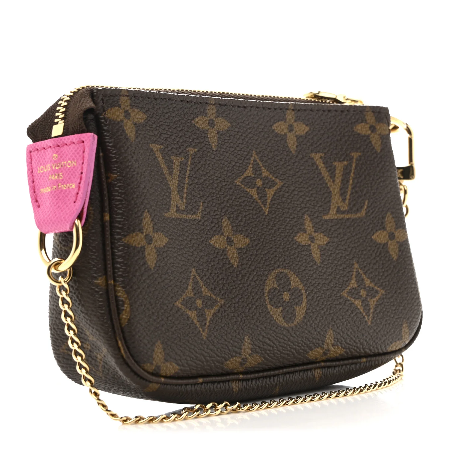 Monogram 2022 Christmas Animation Seoul Mini Pochette Accessories Fuchsia - Image 3