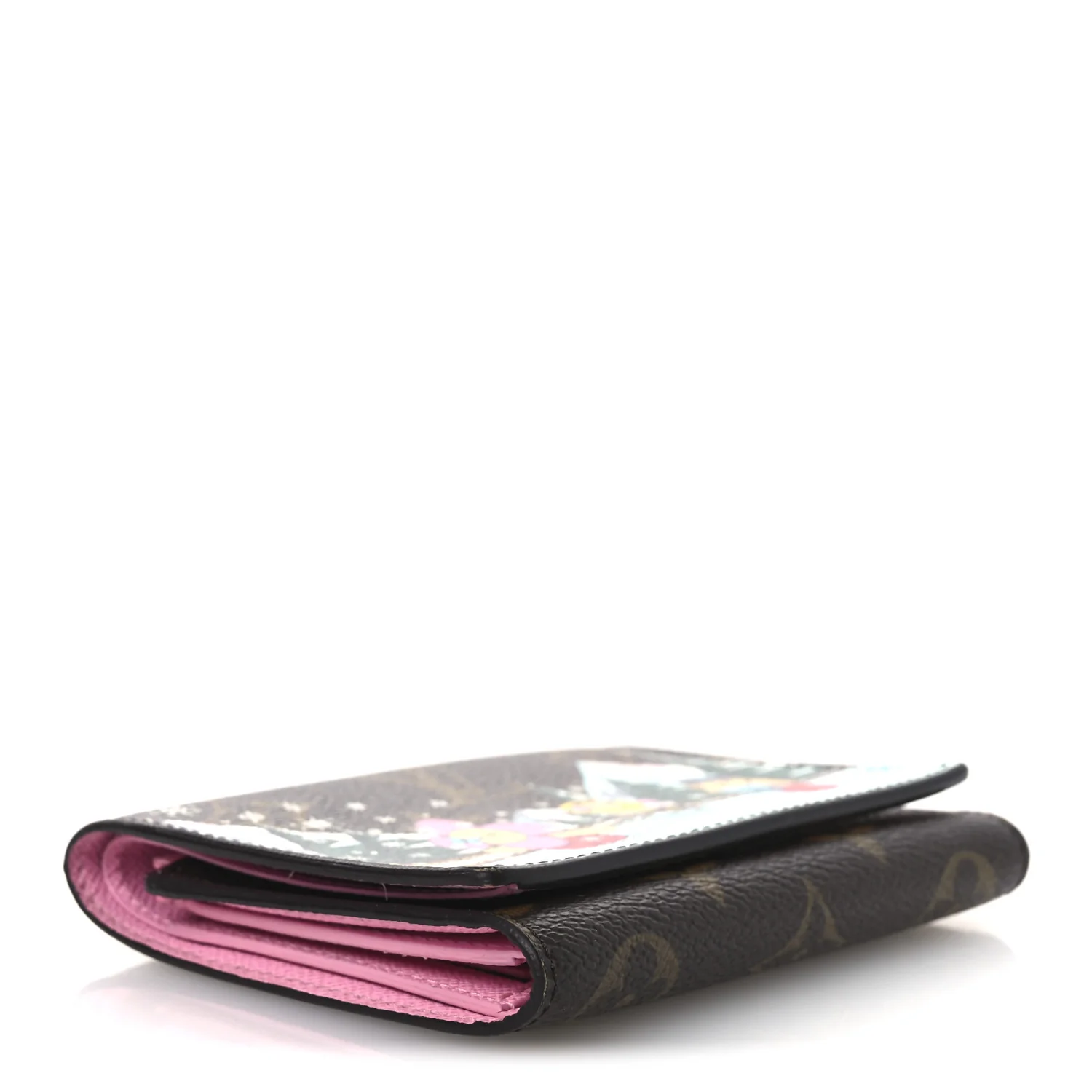 Monogram 2023 Christmas Animation Alpine Victorine Wallet Wisteria Pink - Image 4