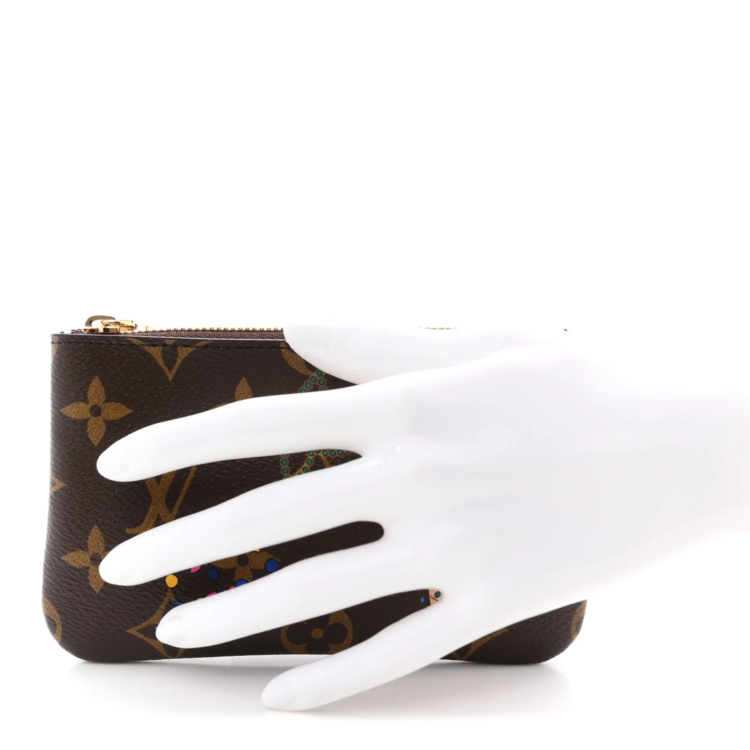 Monogram 2025 Vivienne Winter Holiday Key Pouch S Frozen Orchid - Image 2