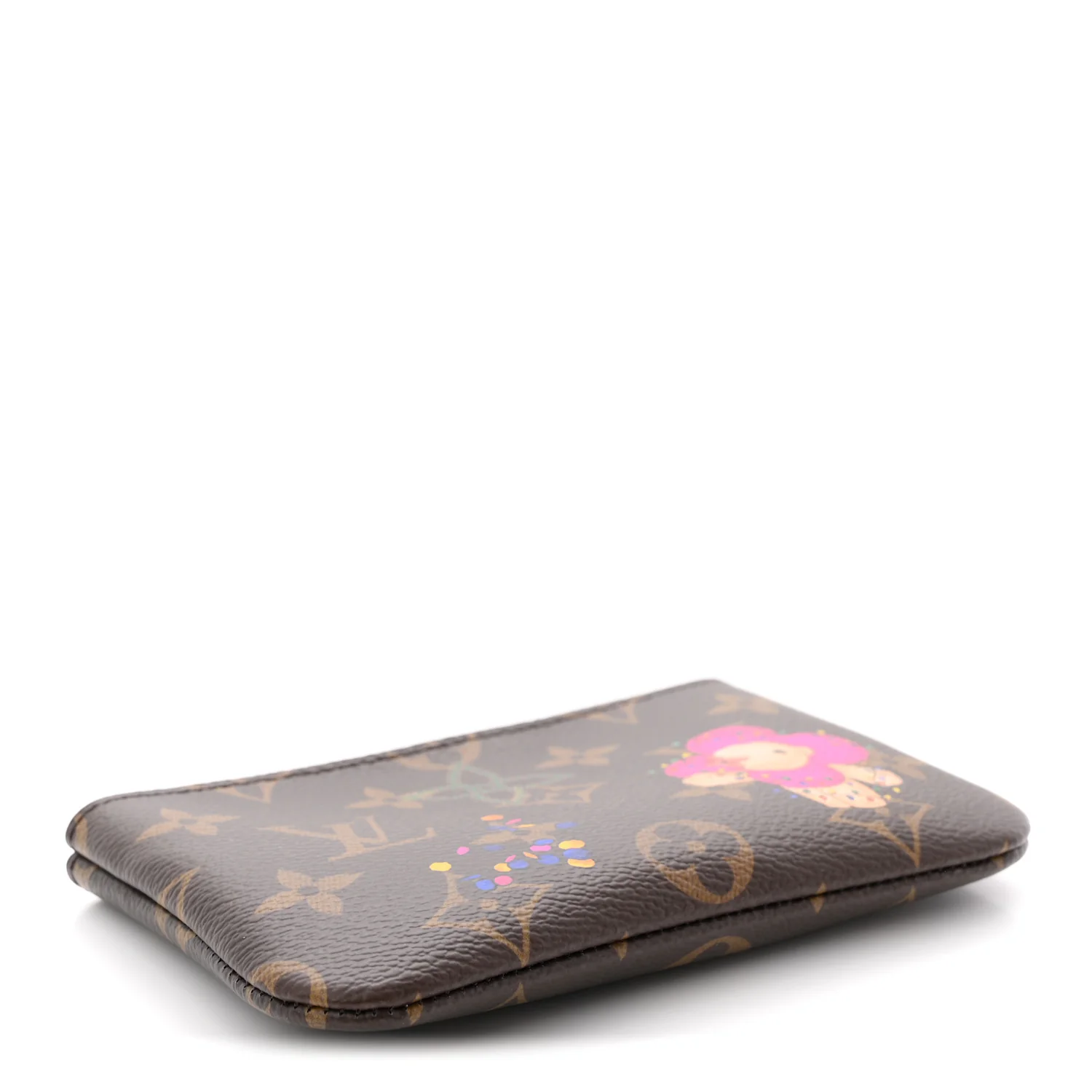 Monogram 2025 Vivienne Winter Holiday Key Pouch S Frozen Orchid - Image 4