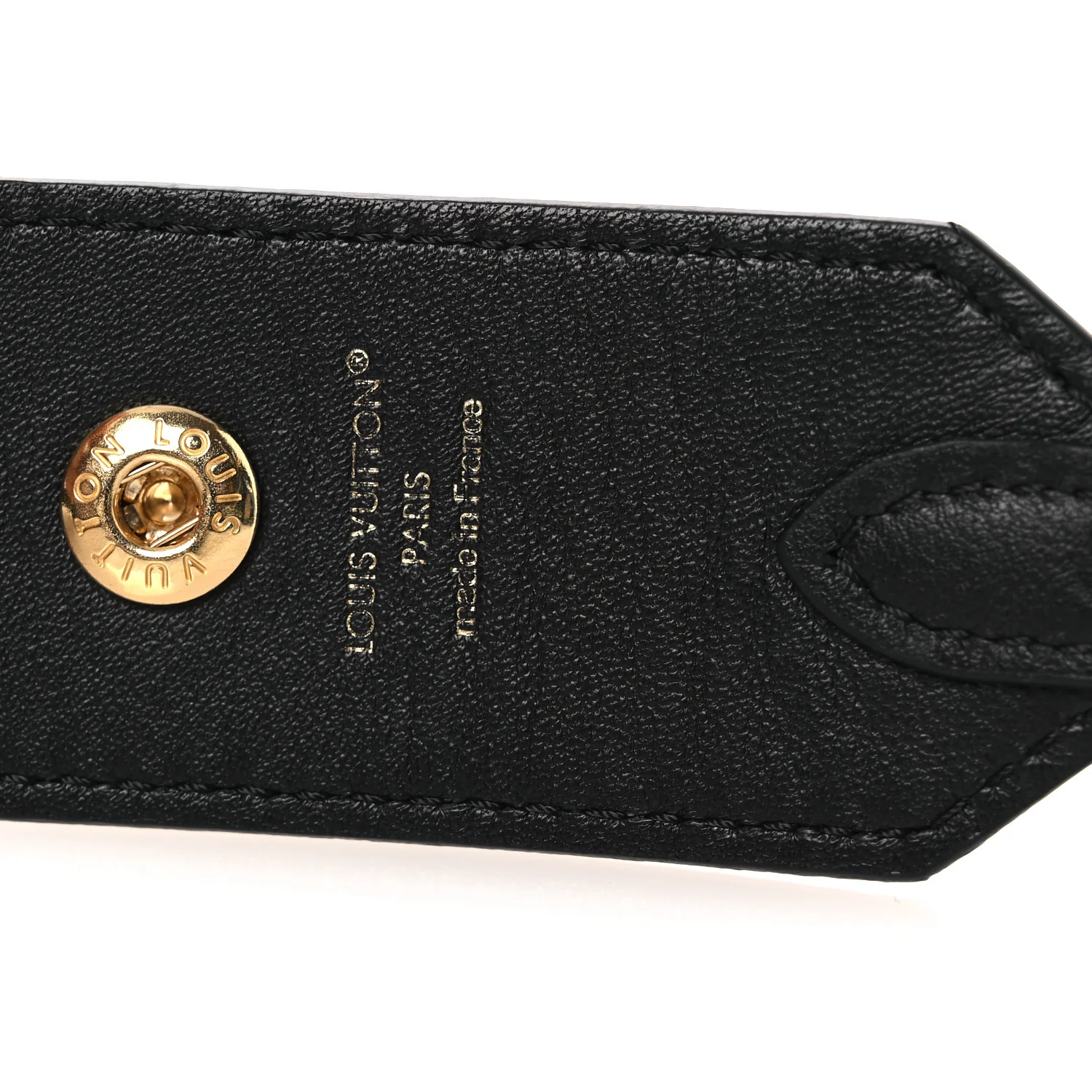 Monogram Adjustable Bandouliere Shoulder Strap Black - Image 3