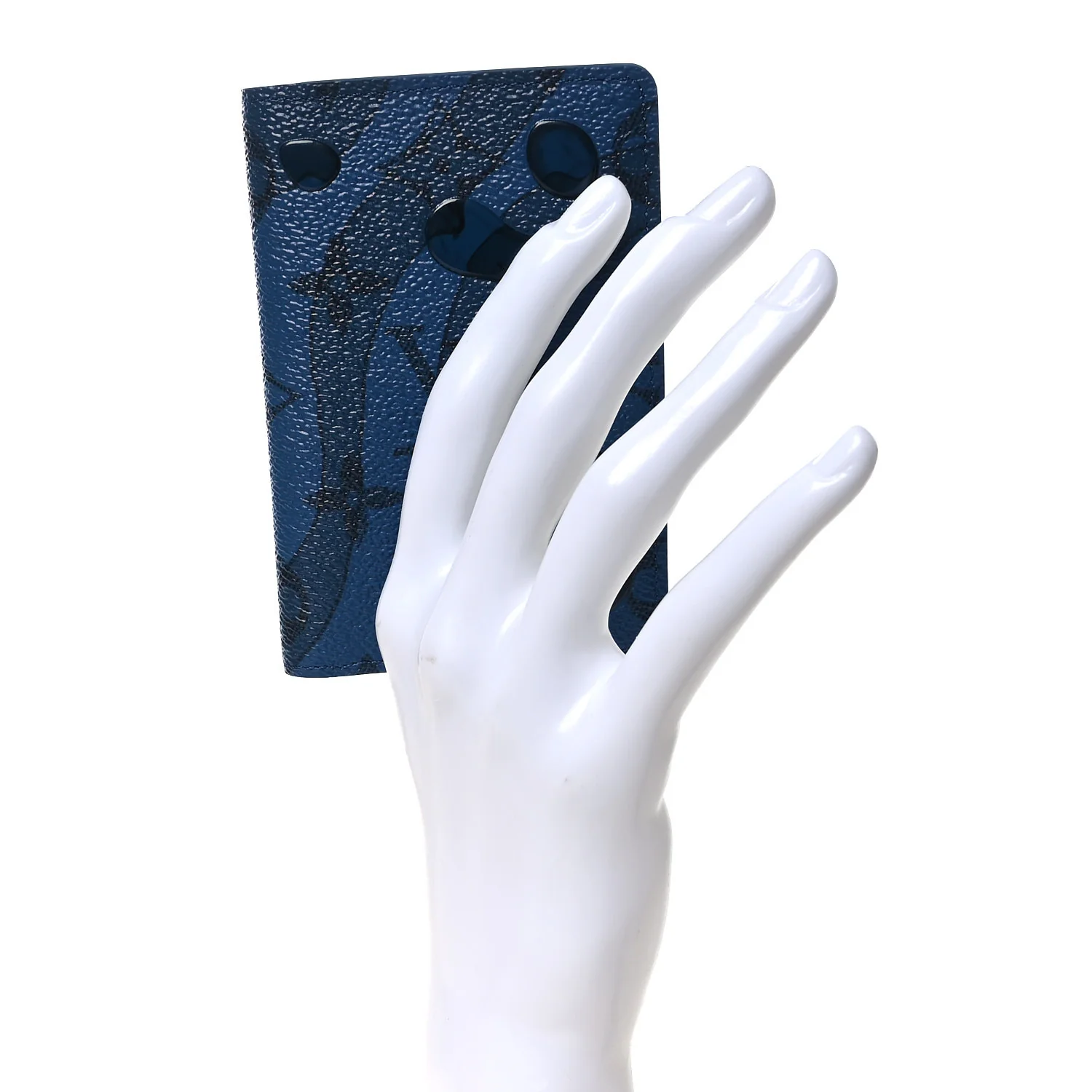 Monogram Aquagarden Pocket Organizer NM Abyss Blue - Image 2