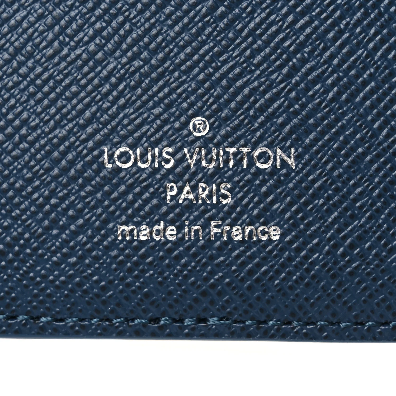 Monogram Aquagarden Pocket Organizer NM Abyss Blue - Image 6