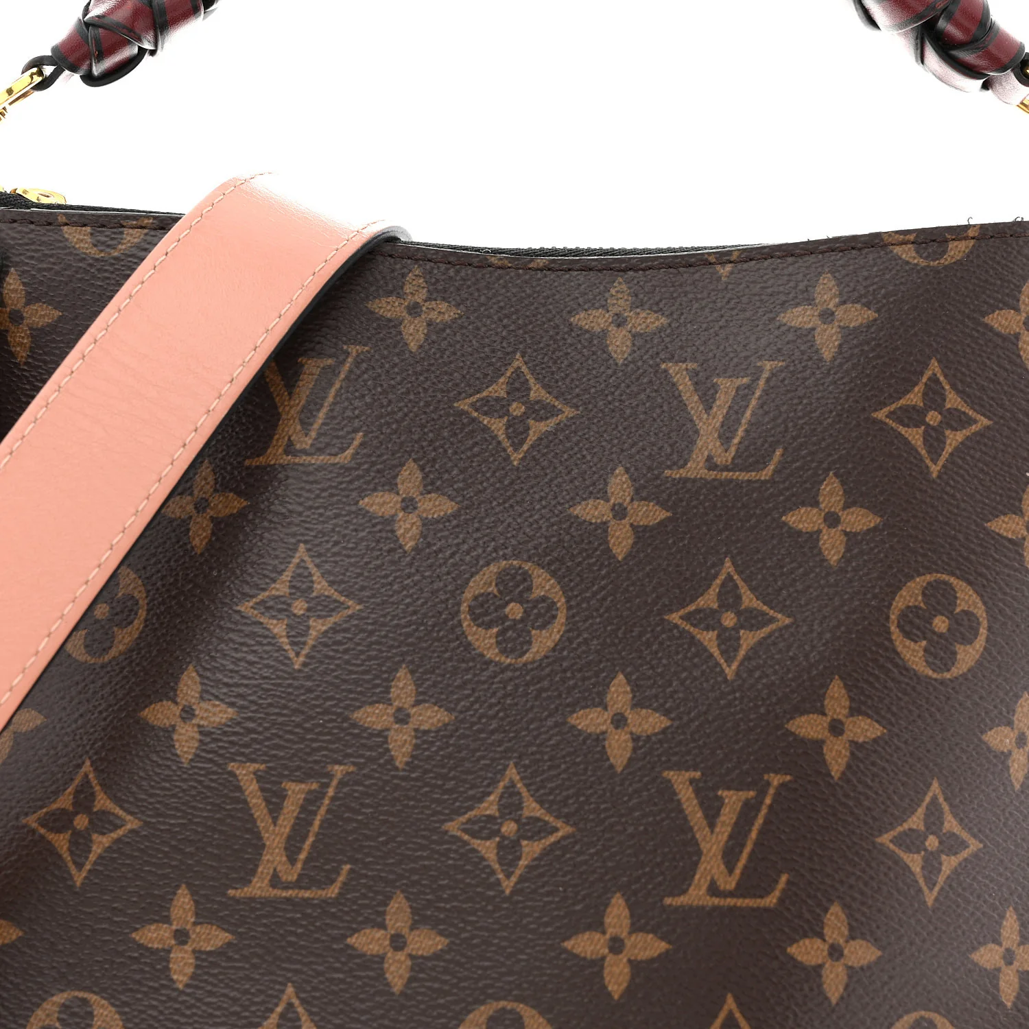 Monogram Beaubourg Hobo Mini Bordeaux Red Peach Safran Blue Jean Blue - Image 8