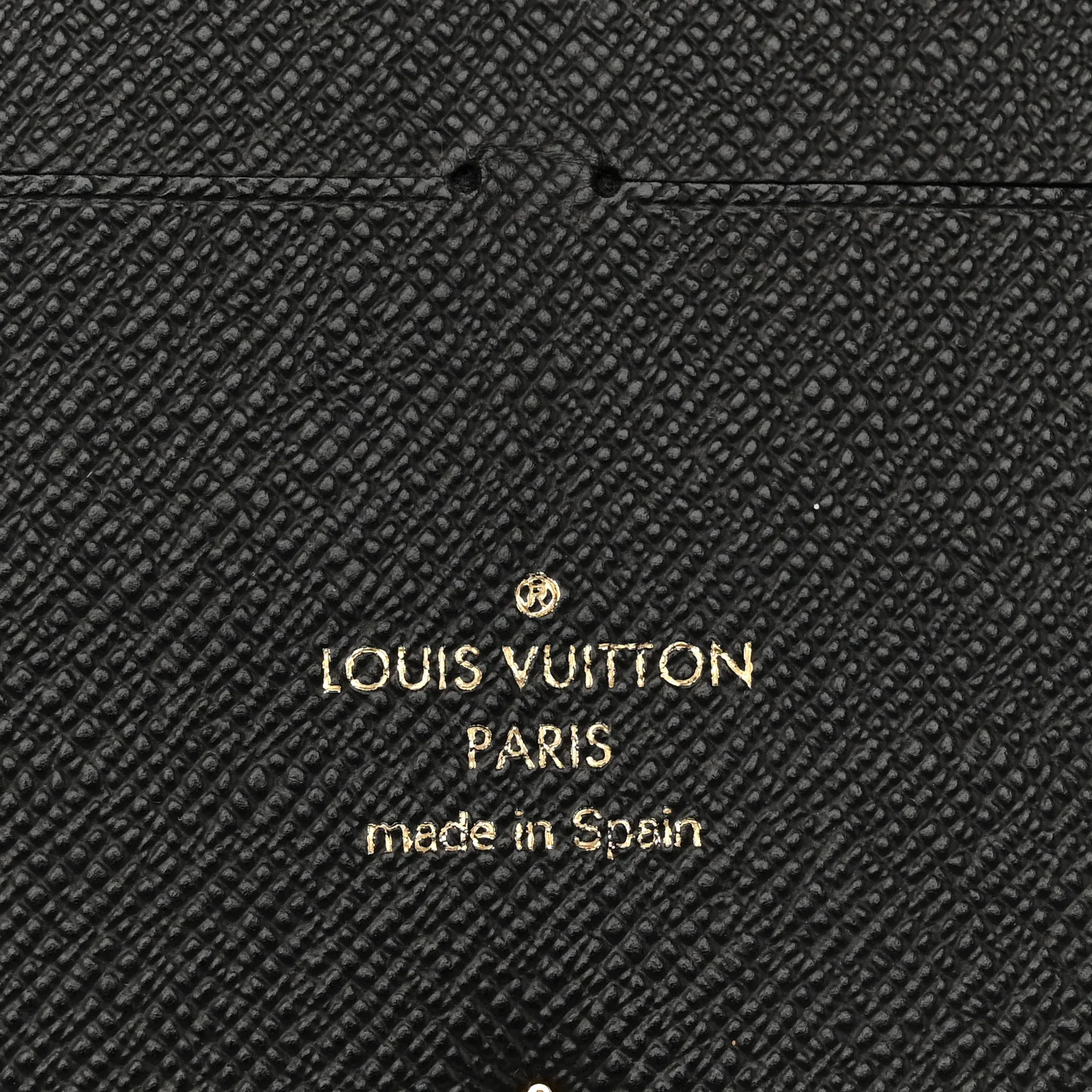 Monogram Calfskin Kimono Wallet Black - Image 6