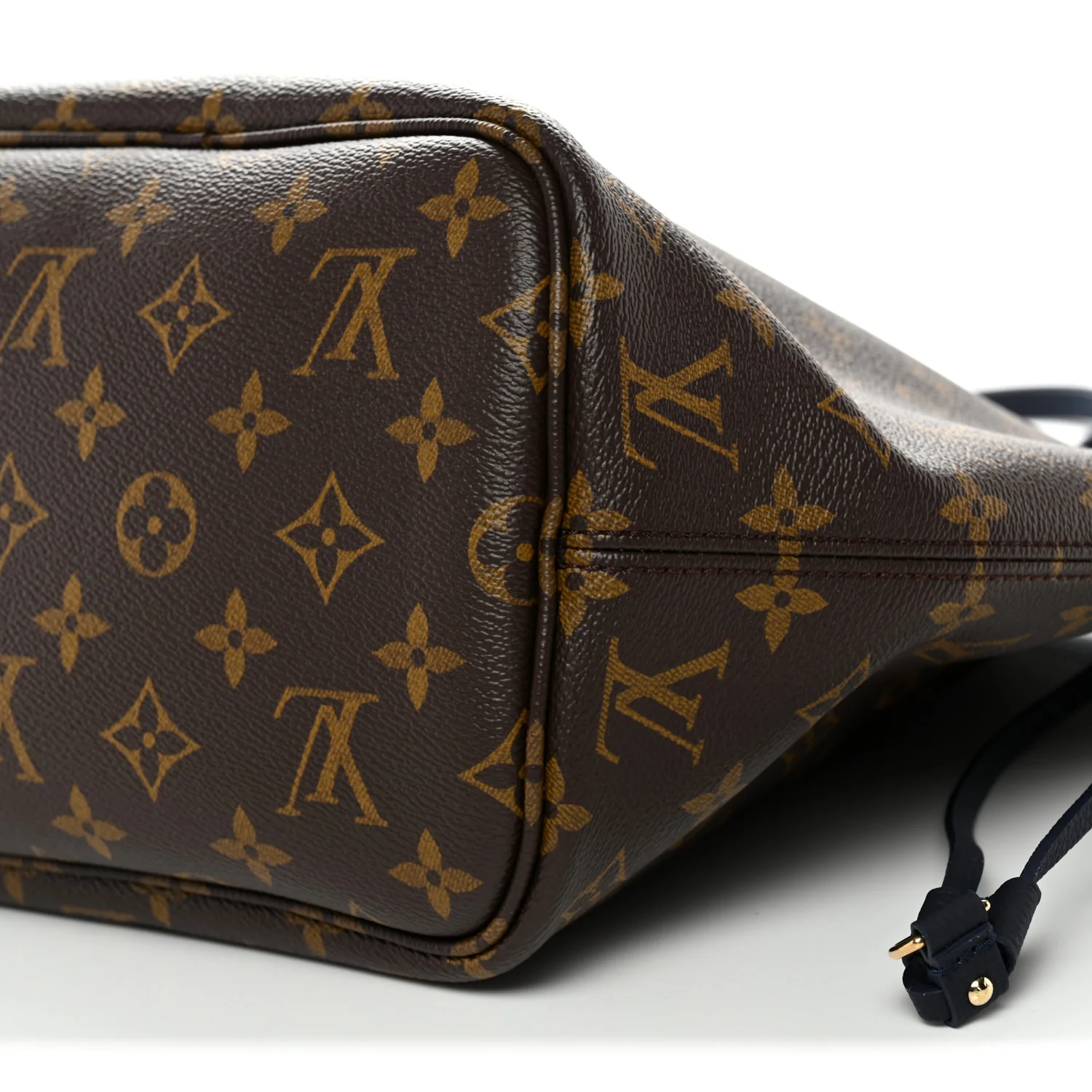 Monogram Calfskin Neo Neverfull Inside Out MM Navy - Image 17