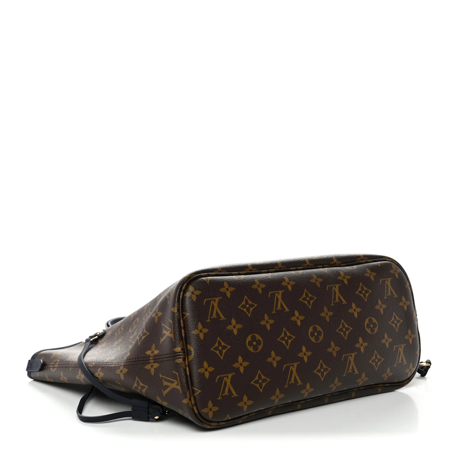 Monogram Calfskin Neo Neverfull Inside Out MM Navy - Image 8