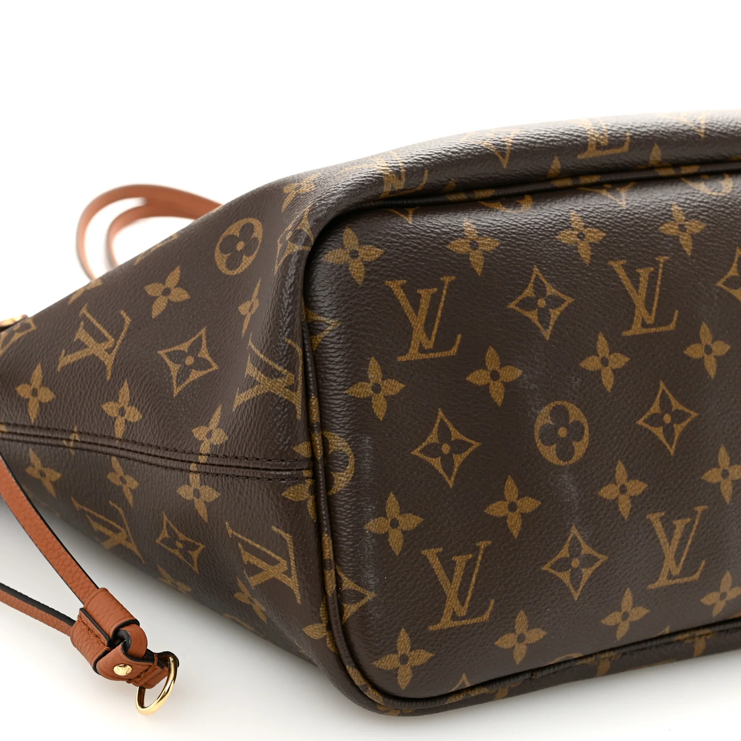 Monogram Calfskin Neo Neverfull Inside Out MM Tan - Image 14