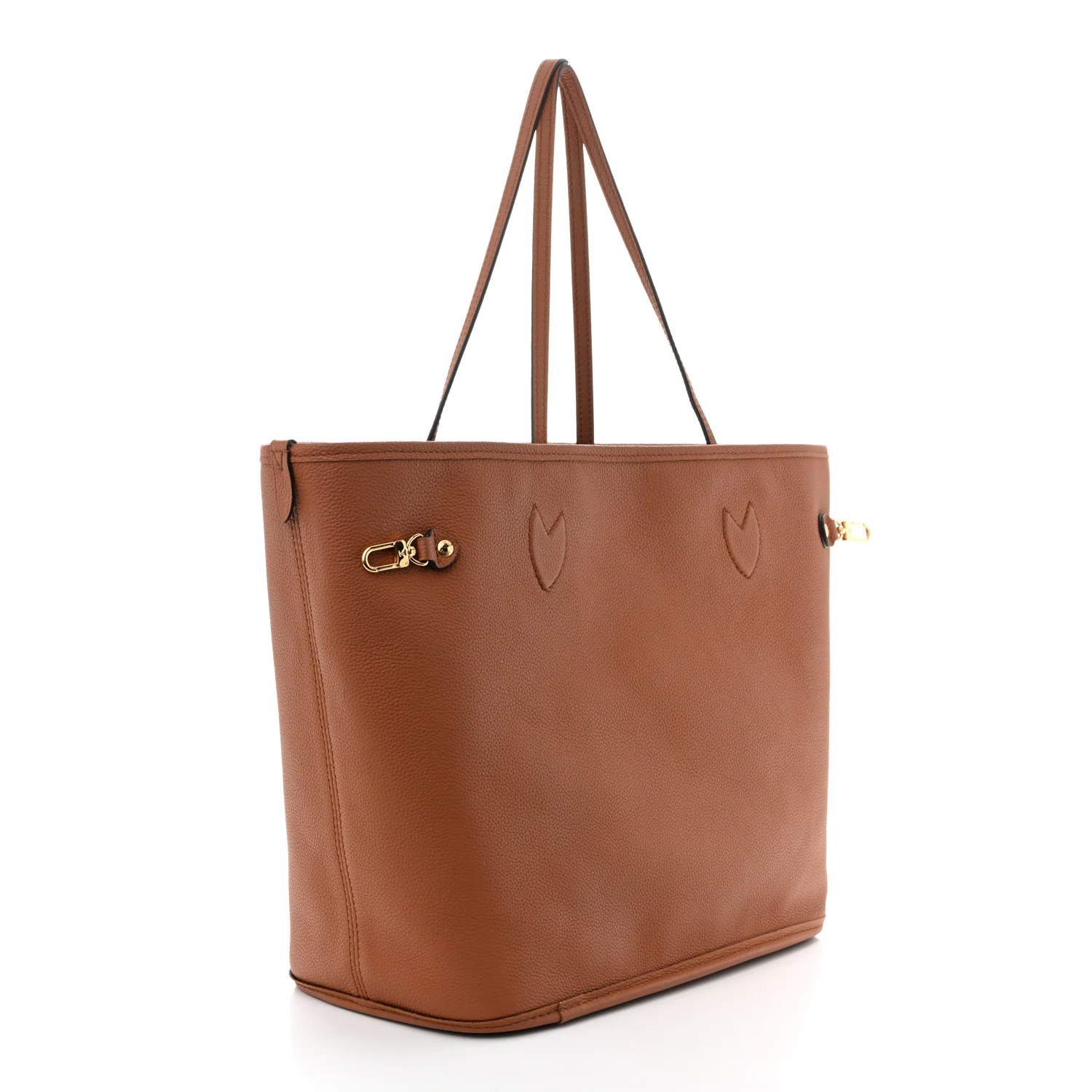 Monogram Calfskin Neo Neverfull Inside Out MM Tan - Image 5
