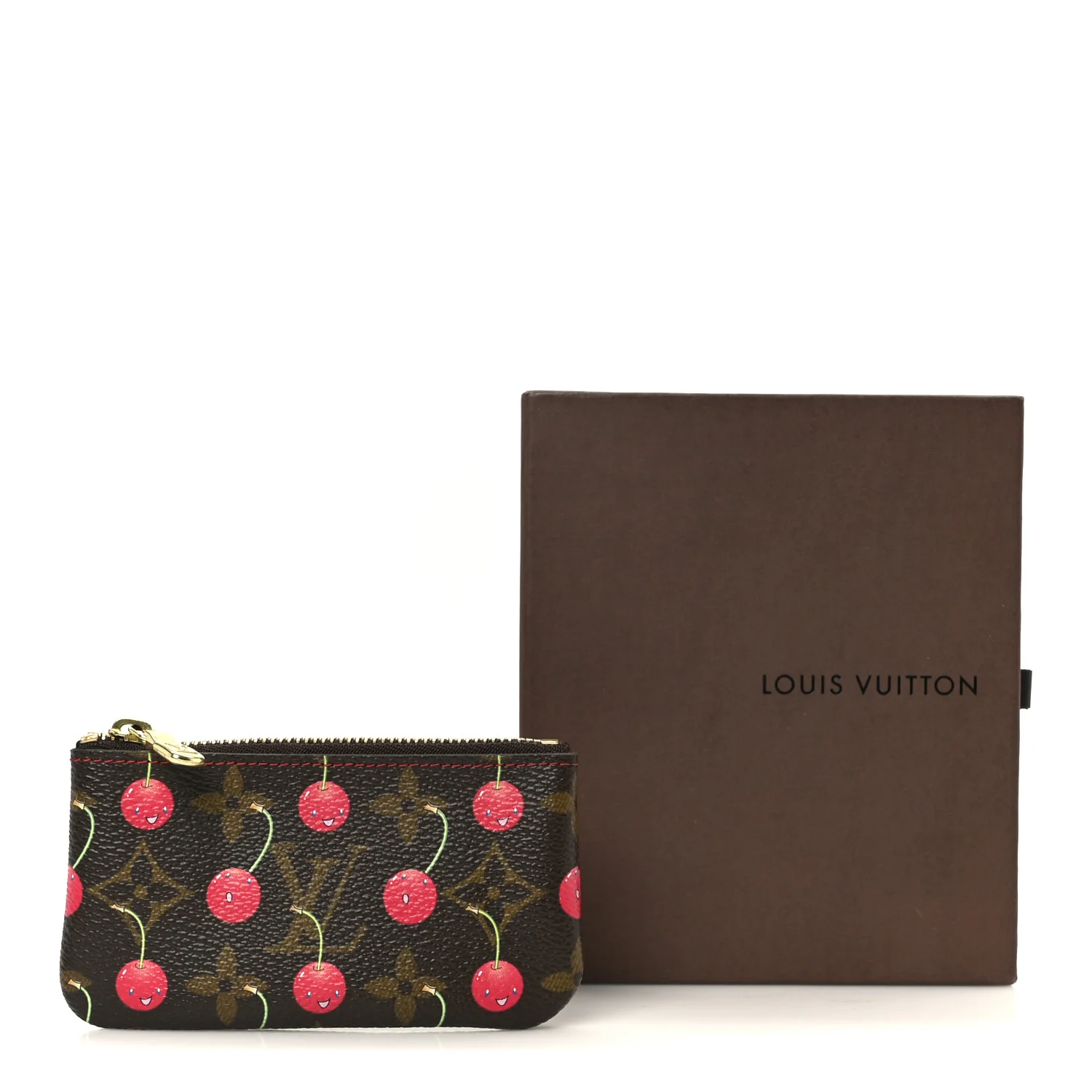 Monogram Cerises Key Pouch - Image 9