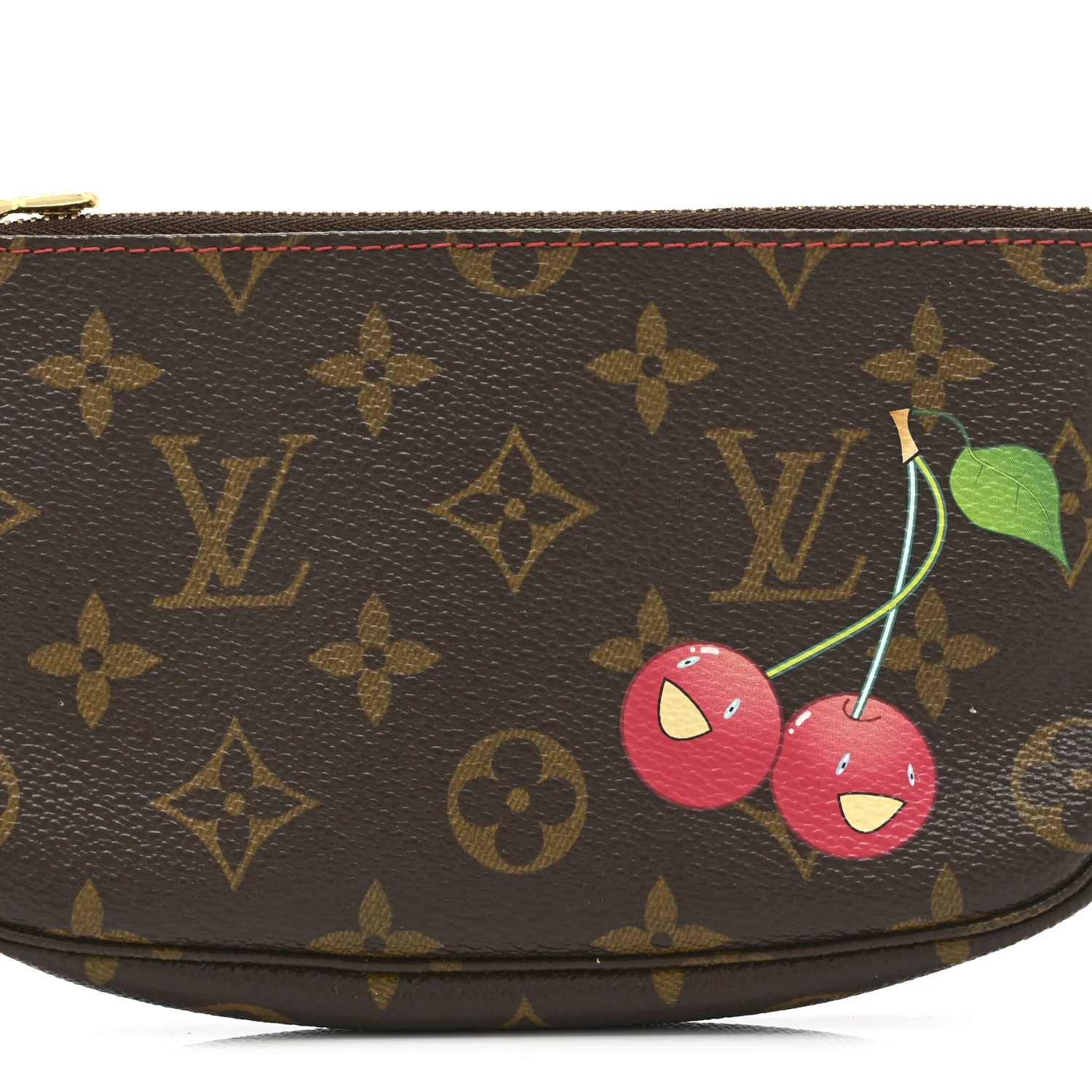 Monogram Cerises Mini Pochette Accessories - Image 8