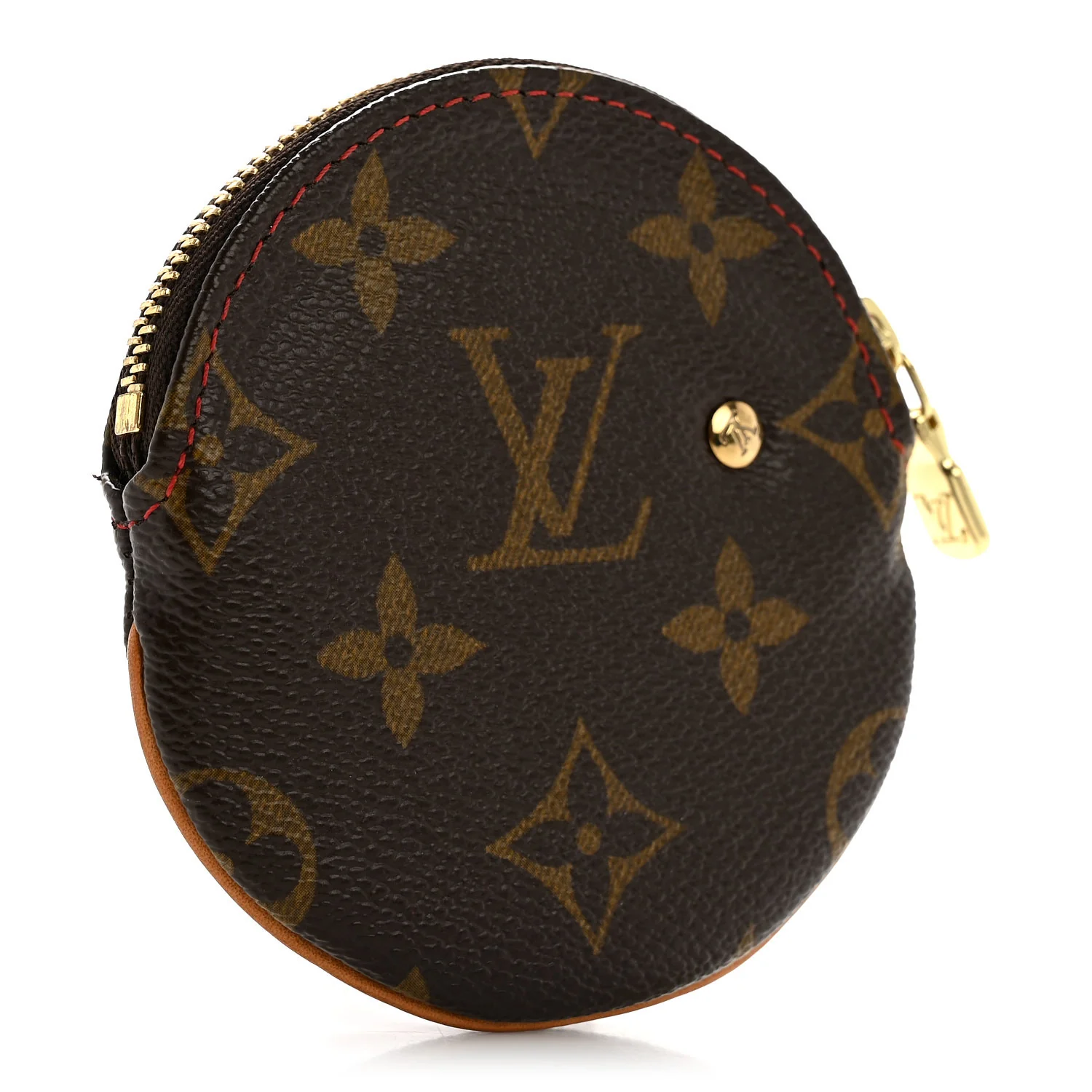 Monogram Cerises Round Coin Purse - Image 3