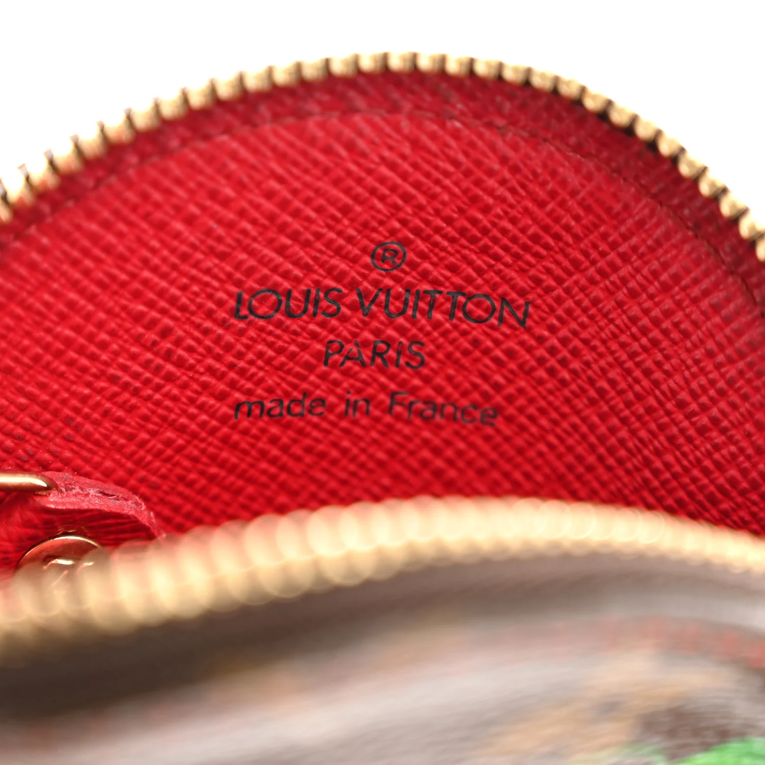 Monogram Cerises Round Coin Purse - Image 6