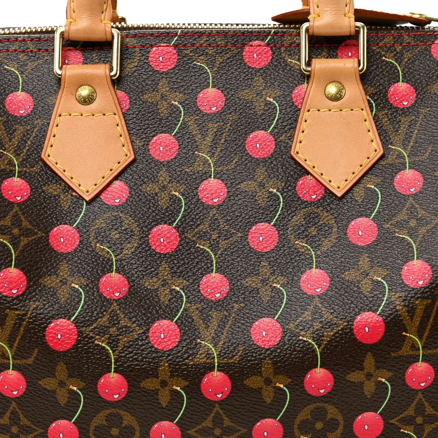 Monogram Cerises Speedy 25 - Image 8