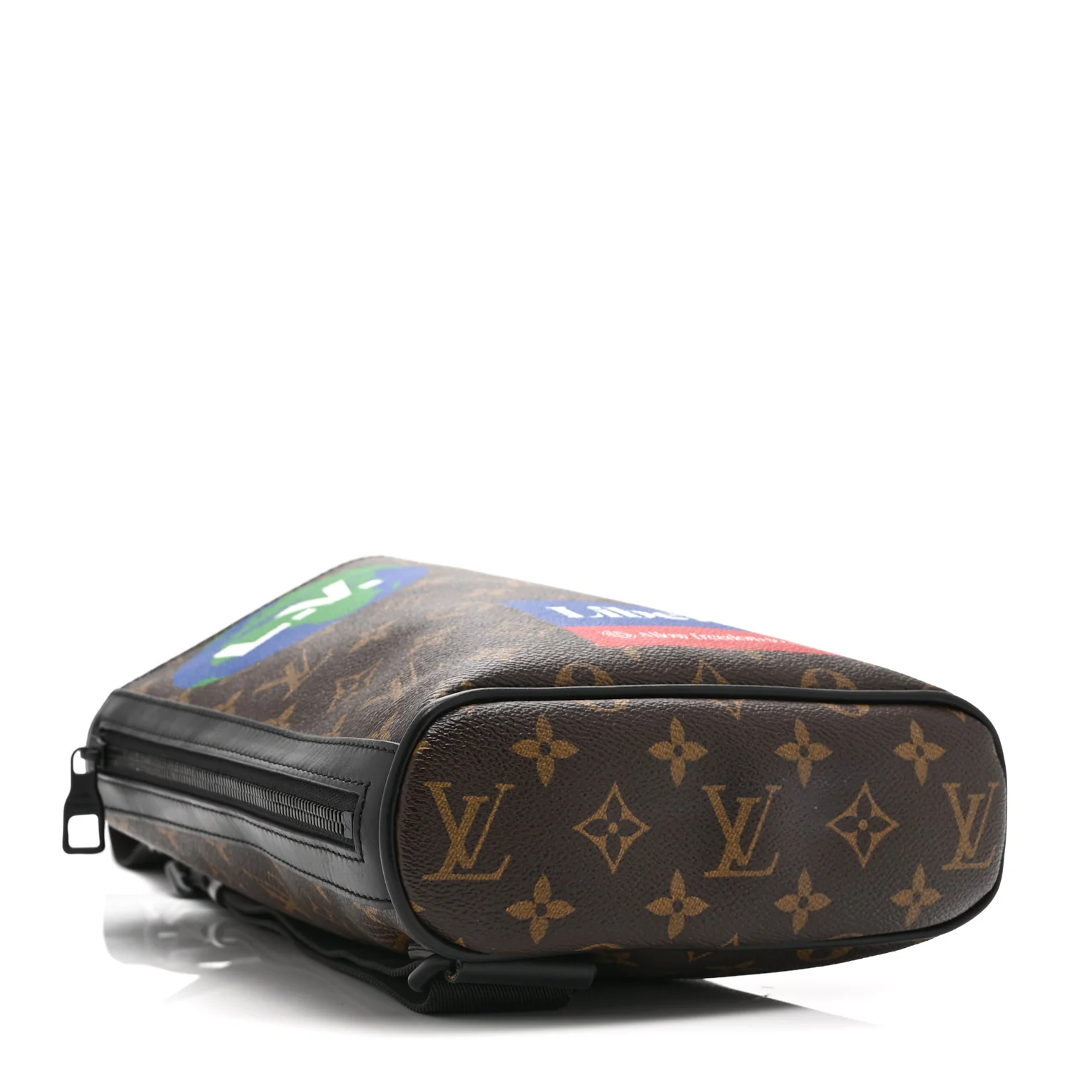 Monogram Chalk Sling Bag Marron - Image 4