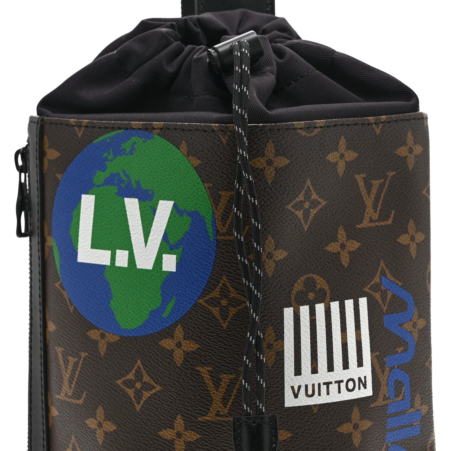 Monogram Chalk Sling Bag Marron - Image 7