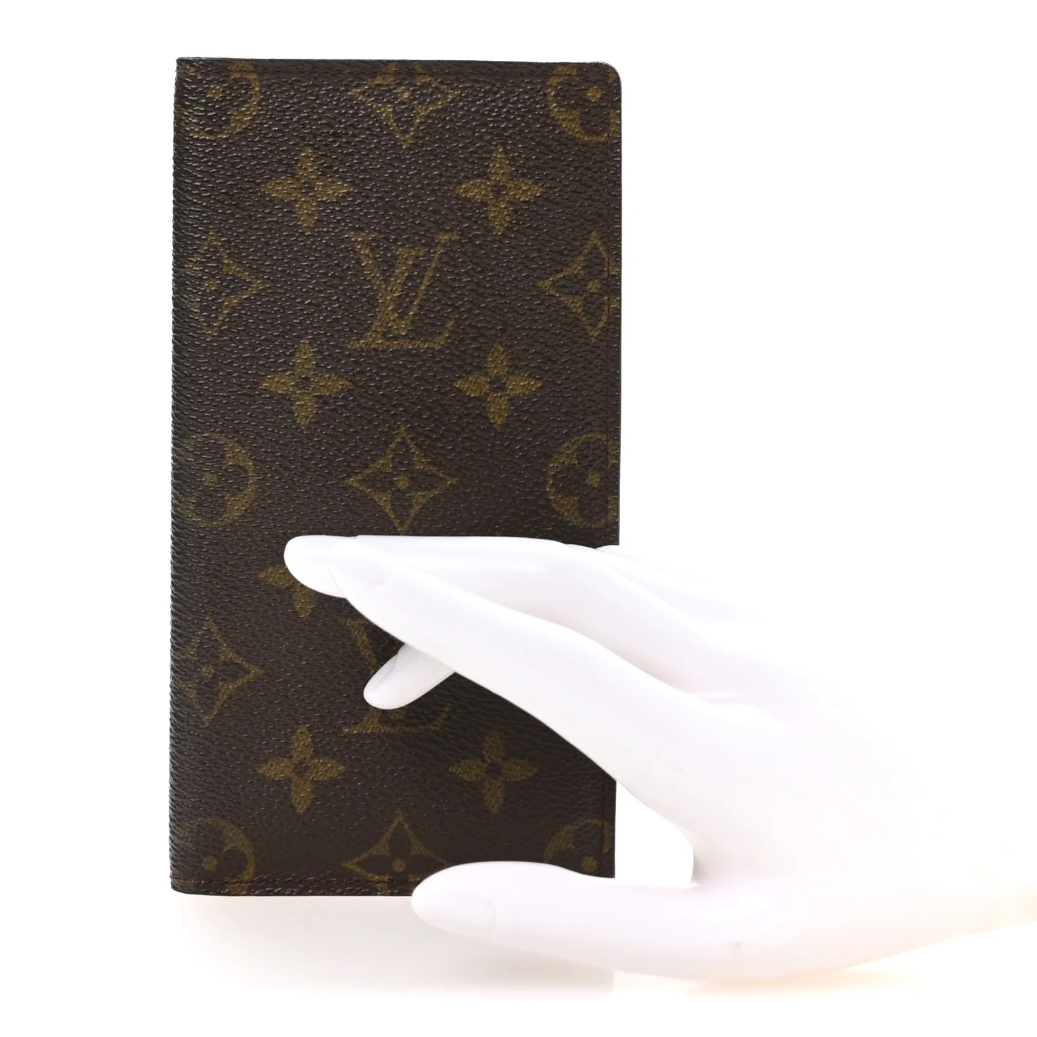 Monogram Checkbook Holder Case Wallet - Image 2
