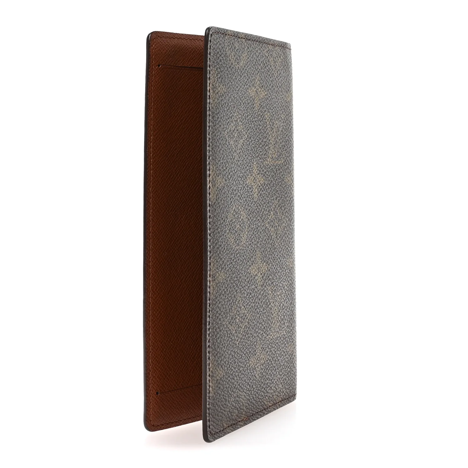 Monogram Checkbook Holder Case Wallet - Image 3