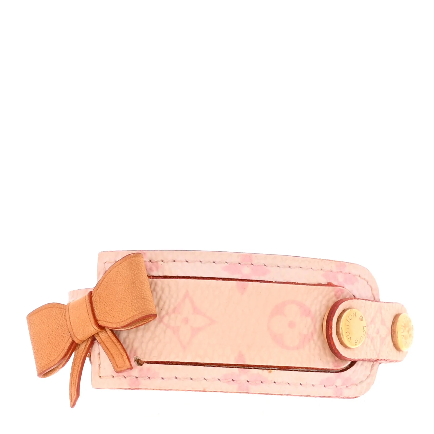 Monogram Cherry Blossom Address Wish Bracelet Pink