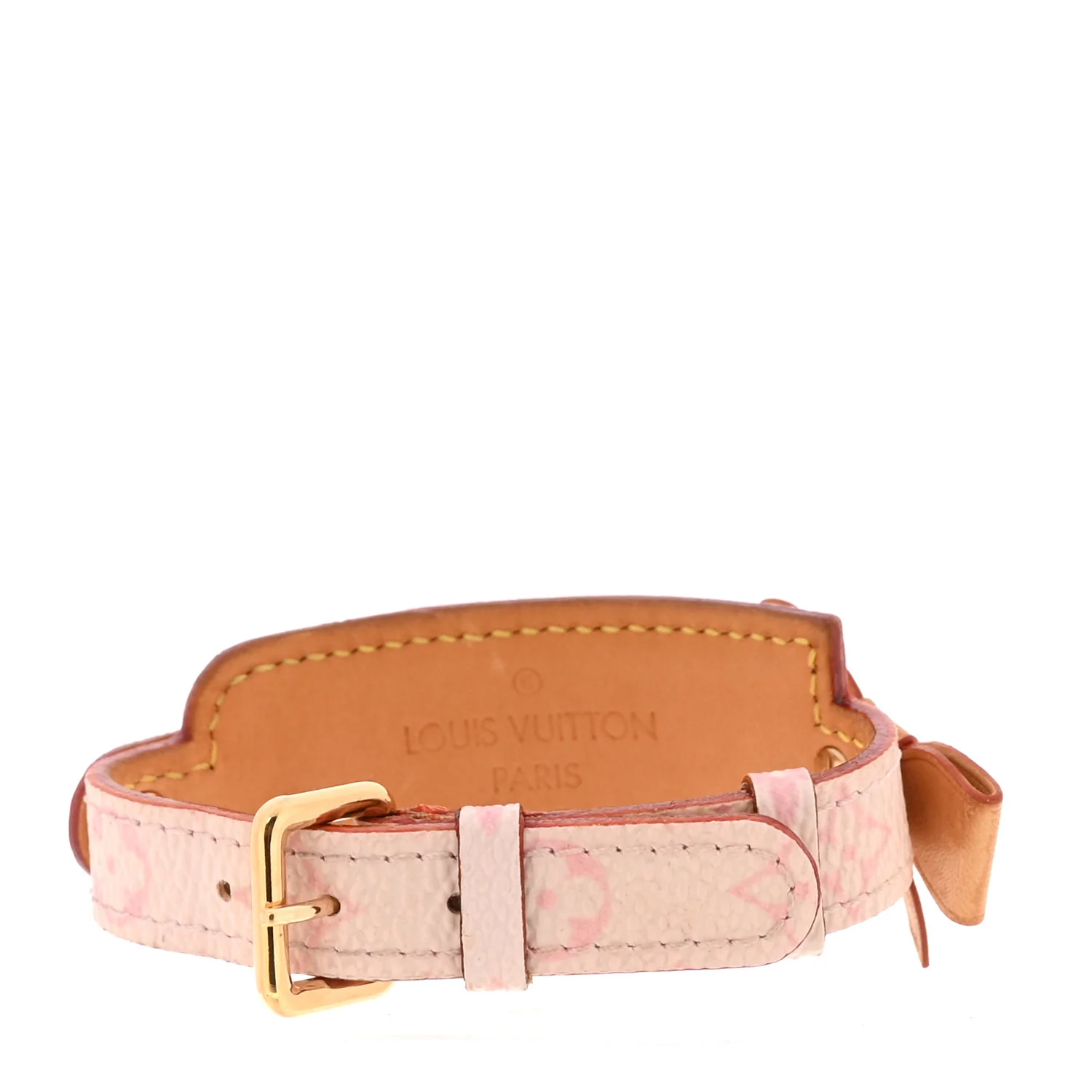 Monogram Cherry Blossom Address Wish Bracelet Pink - Image 3