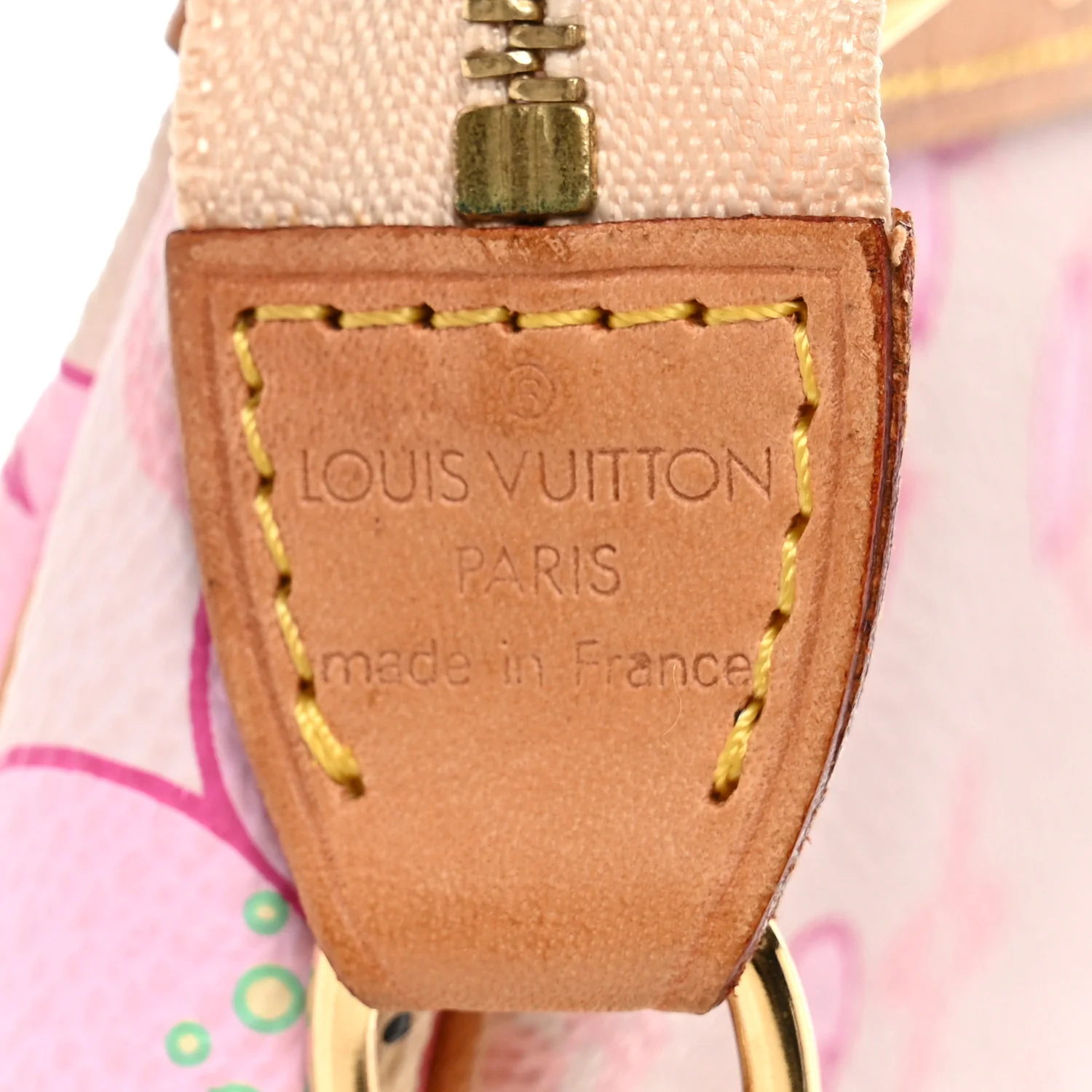 Monogram Cherry Blossom Pochette Accessories Pink - Image 10