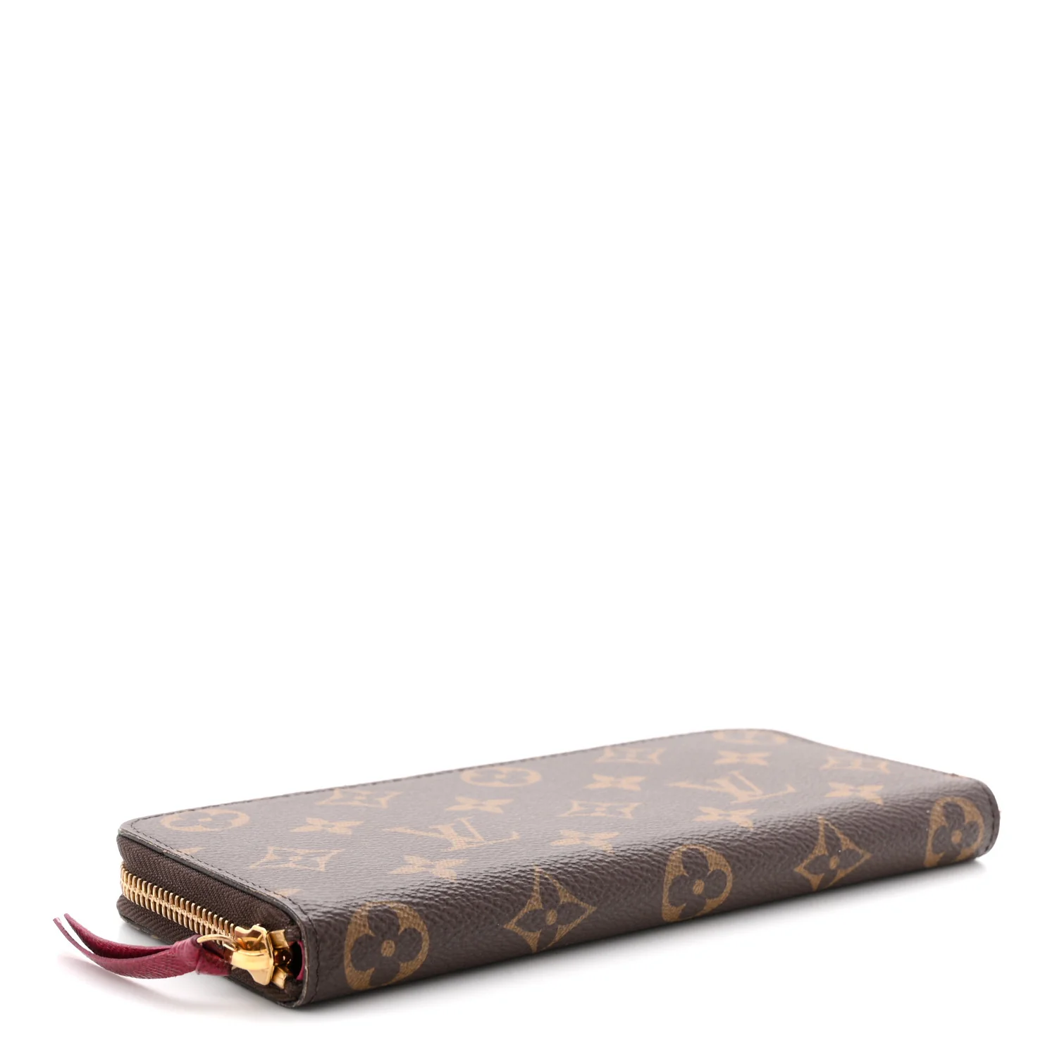 Monogram Clemence Wallet Fuchsia - Image 4