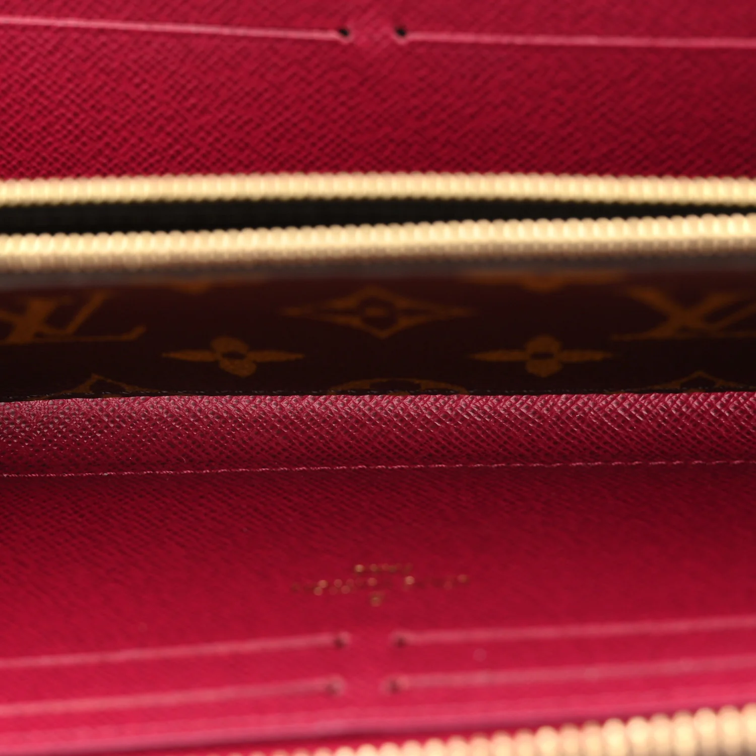 Monogram Clemence Wallet Fuchsia - Image 5