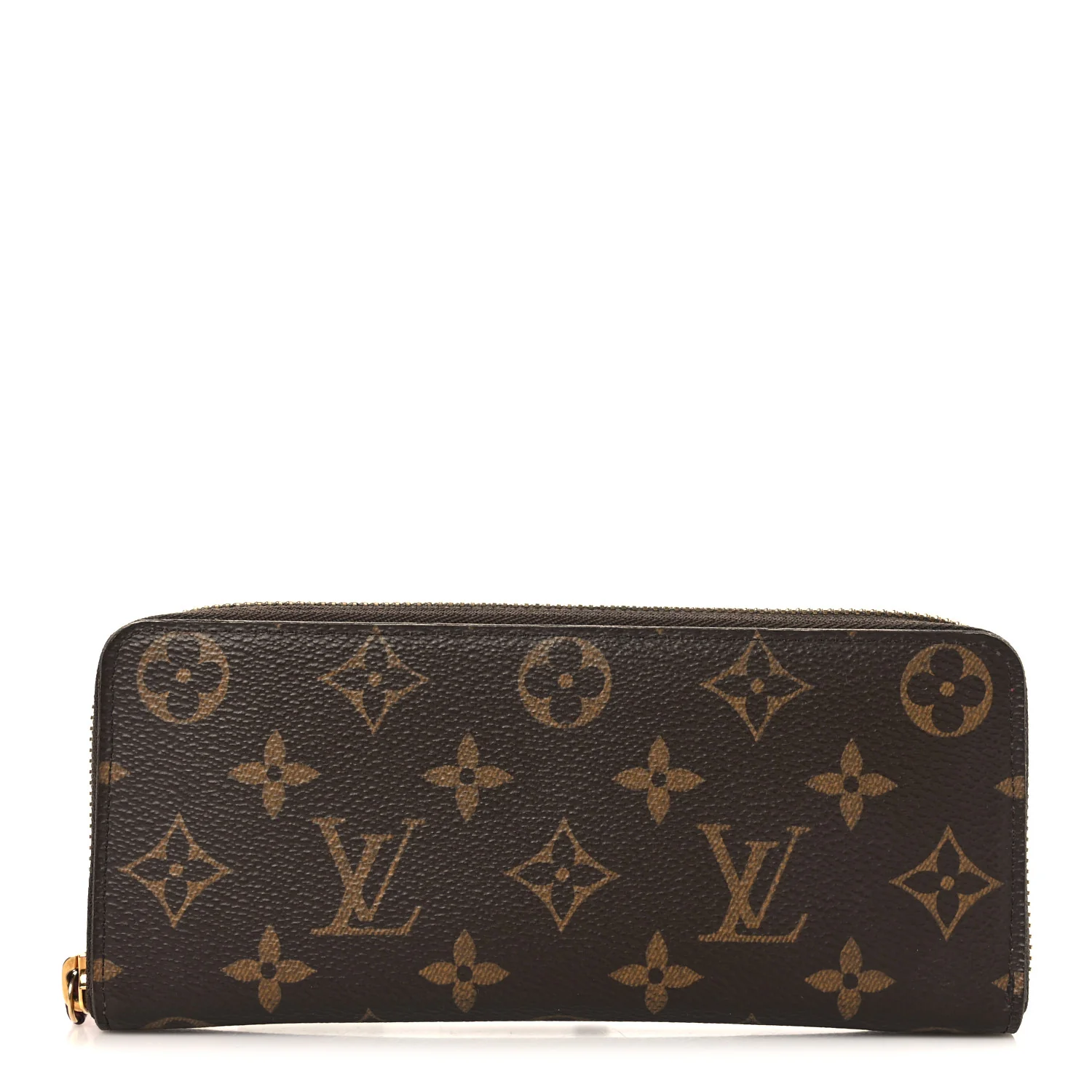 Monogram Clemence Wallet Fuchsia