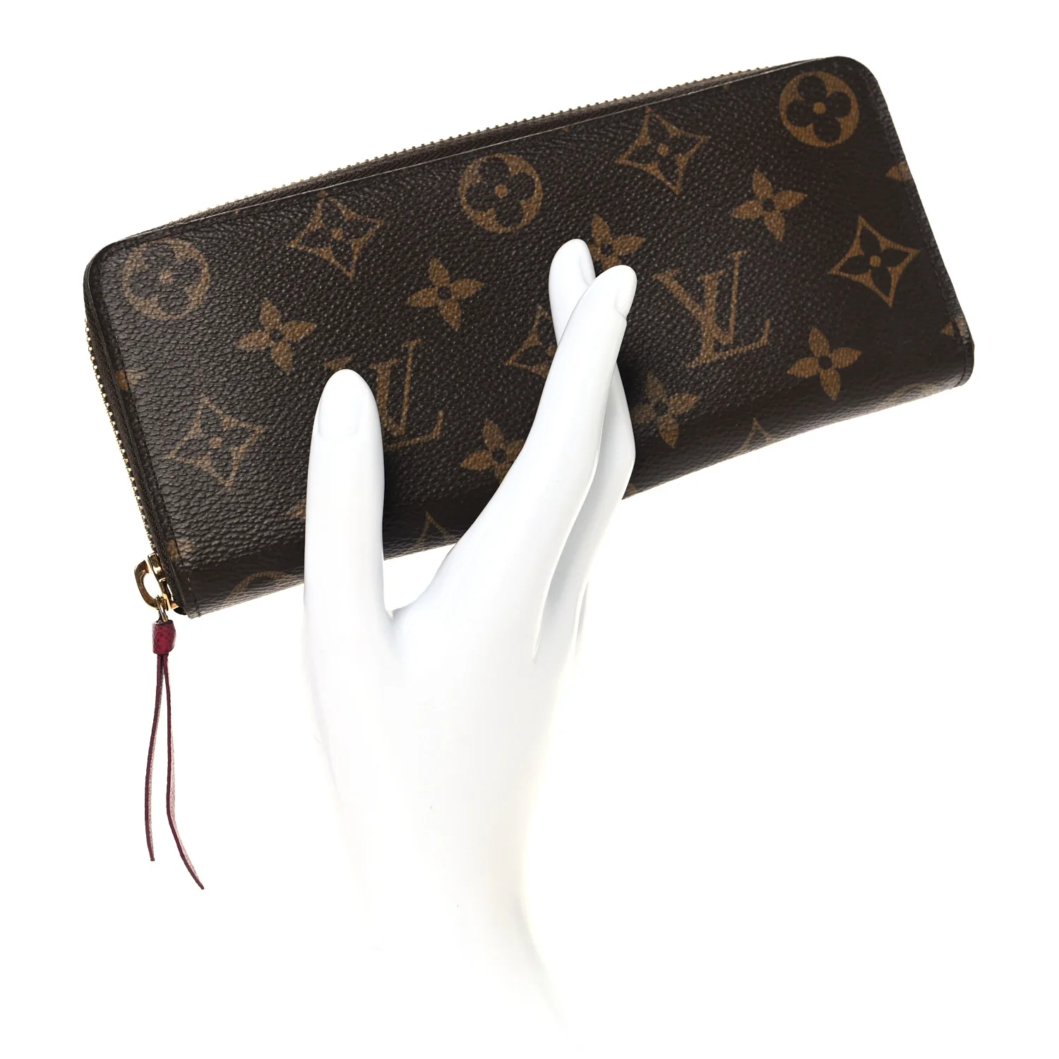 Monogram Clemence Wallet Fuchsia - Image 2
