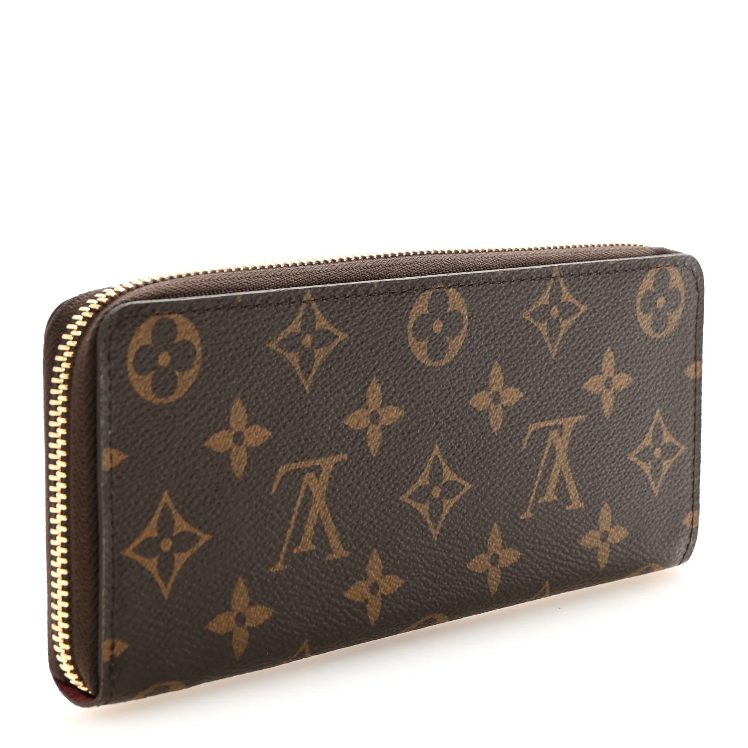 Monogram Clemence Wallet Fuchsia - Image 3