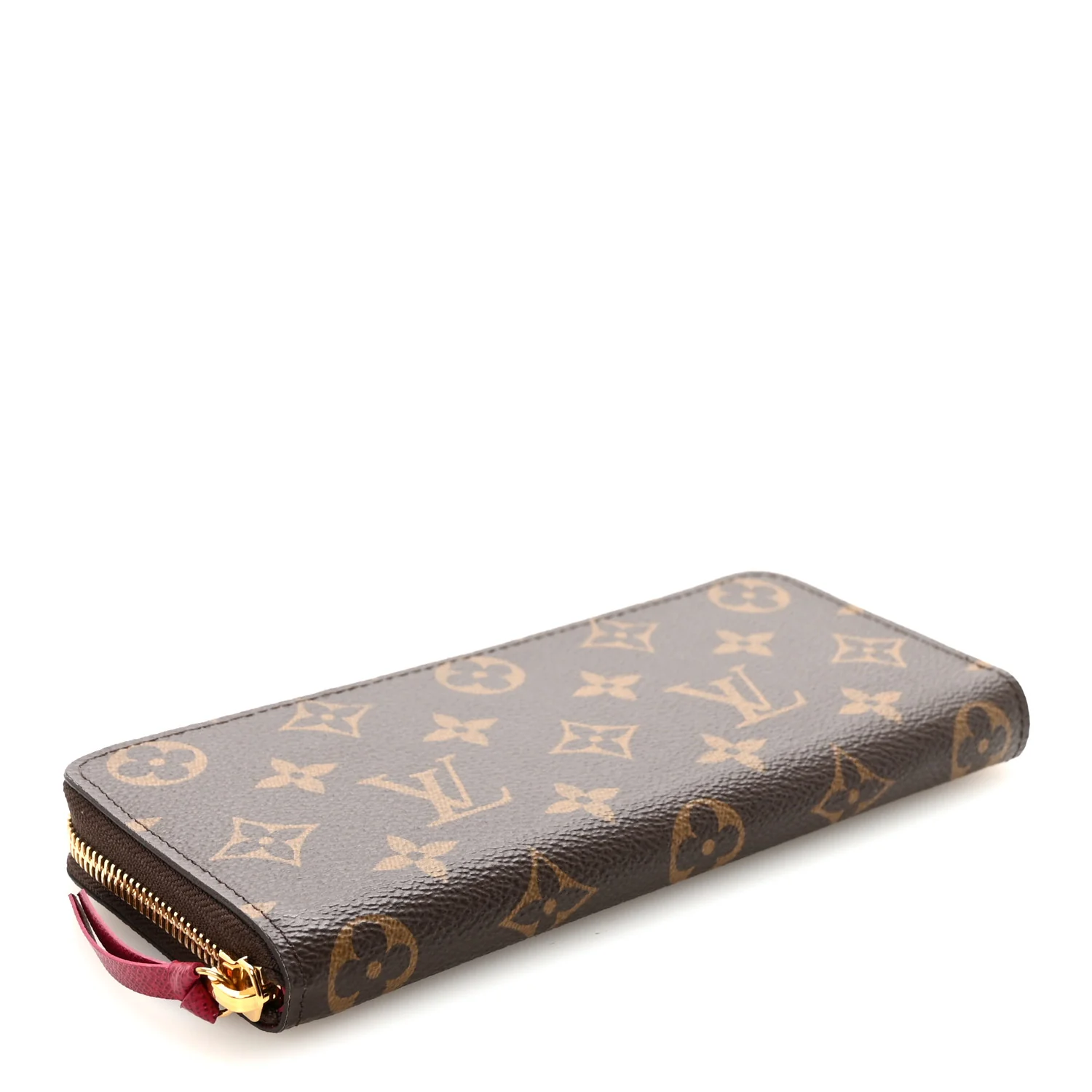 Monogram Clemence Wallet Fuchsia - Image 4