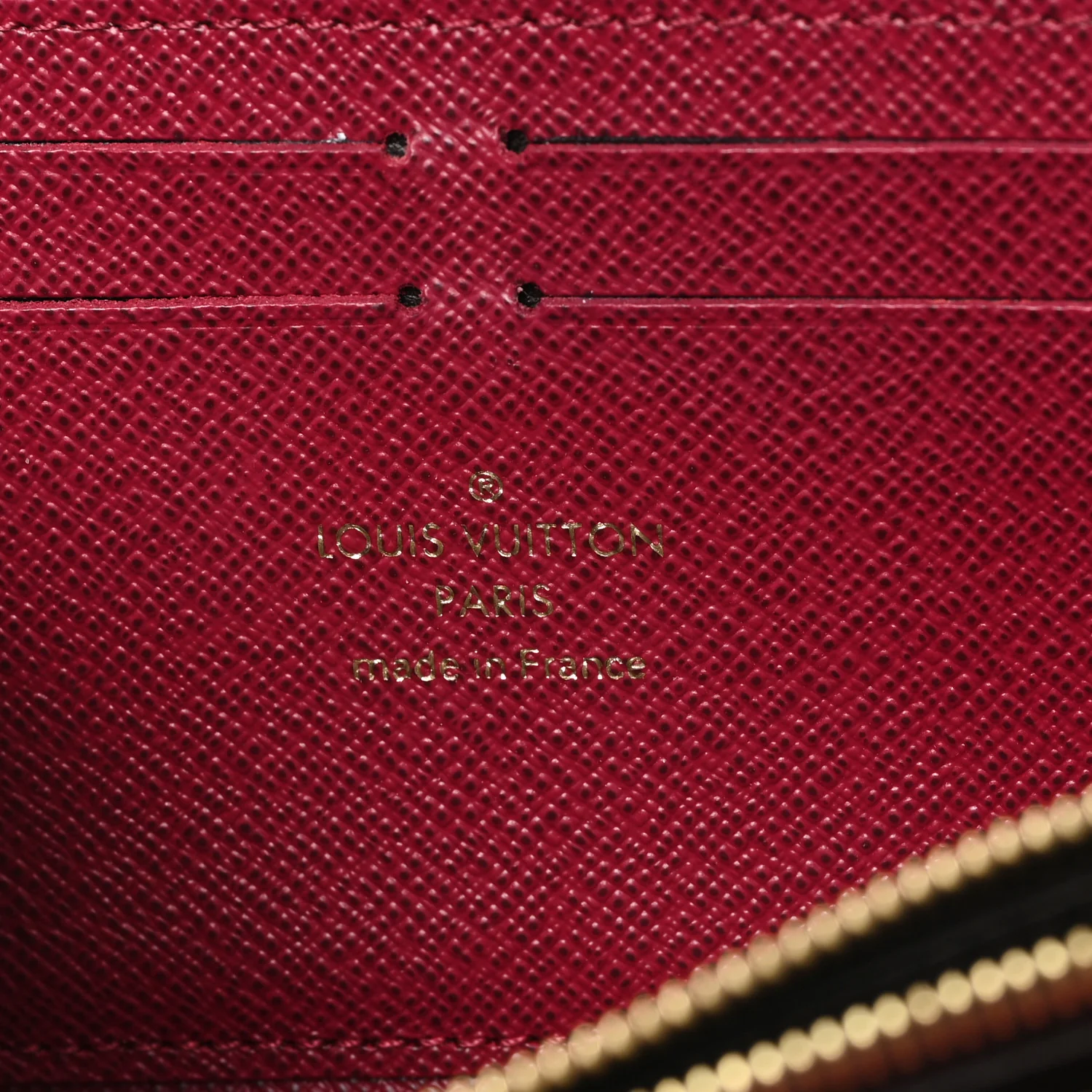 Monogram Clemence Wallet Fuchsia - Image 7