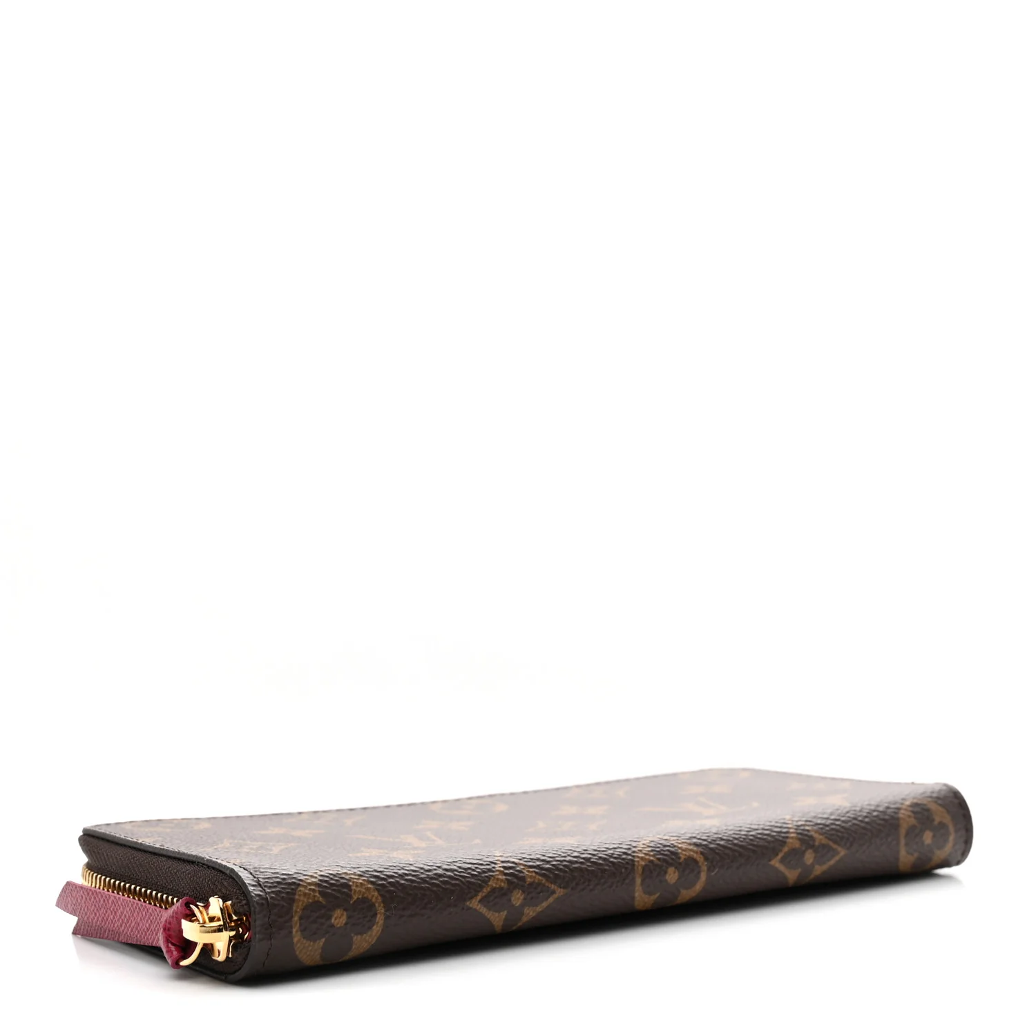 Monogram Clemence Wallet Fuchsia - Image 4