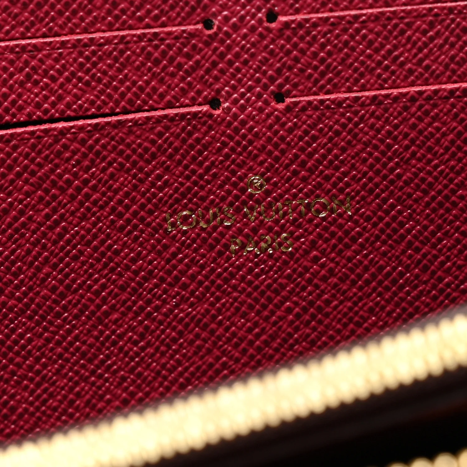 Monogram Clemence Wallet Fuchsia - Image 6