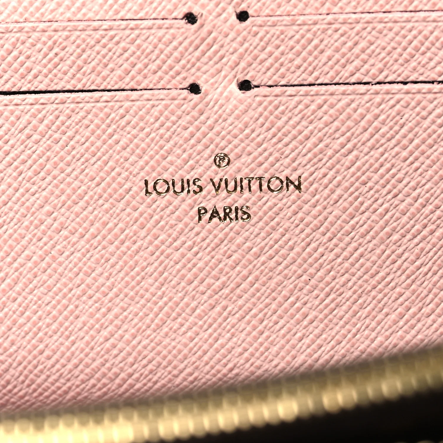 Monogram Clemence Wallet Rose Ballerine - Image 6