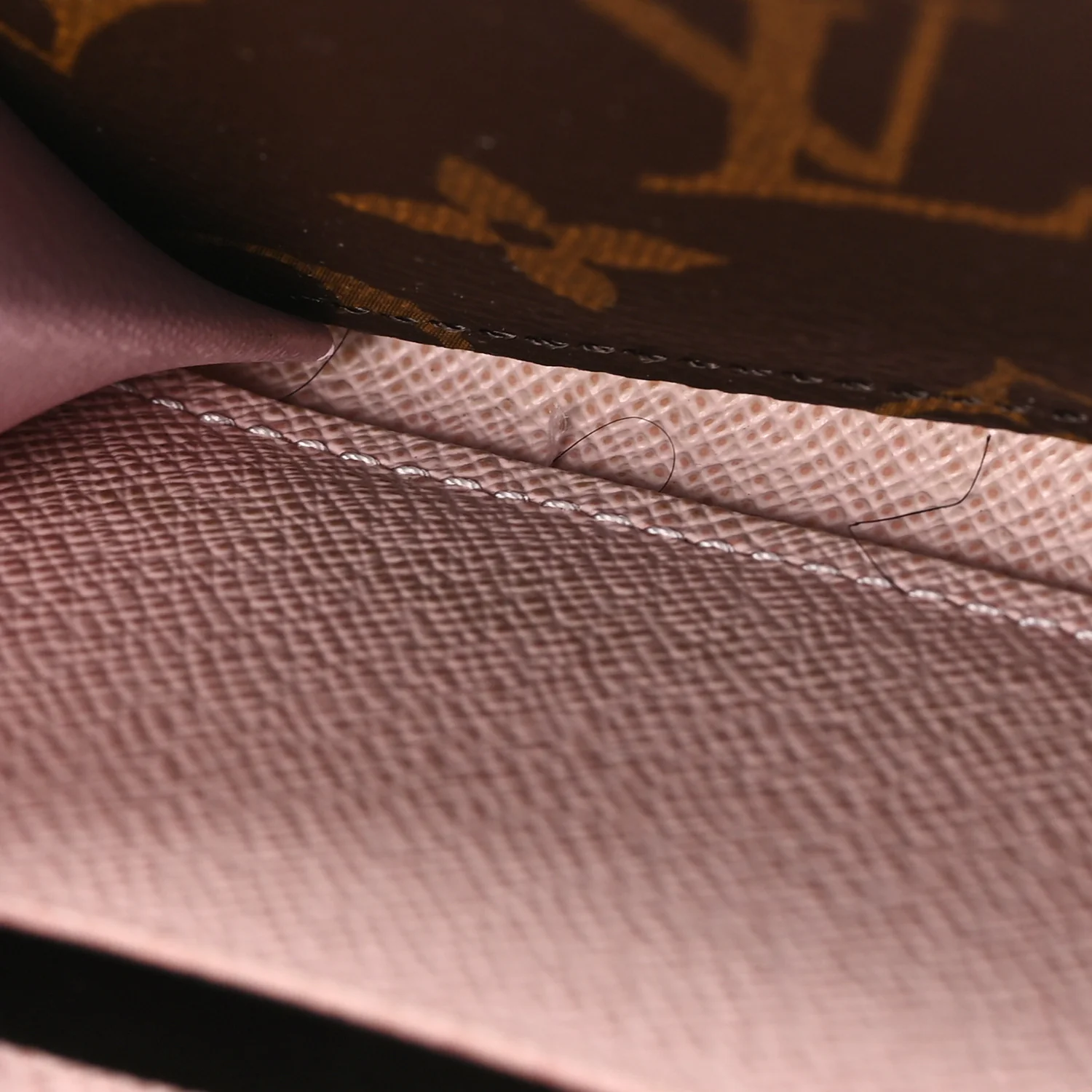 Monogram Clemence Wallet Rose Ballerine - Image 7