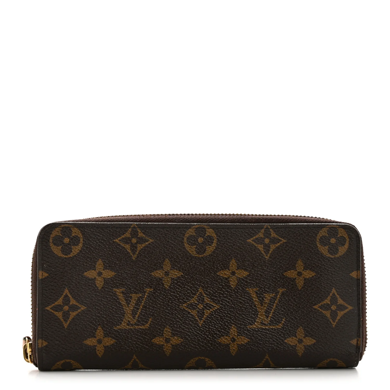 Monogram Clemence Wallet Rose Ballerine