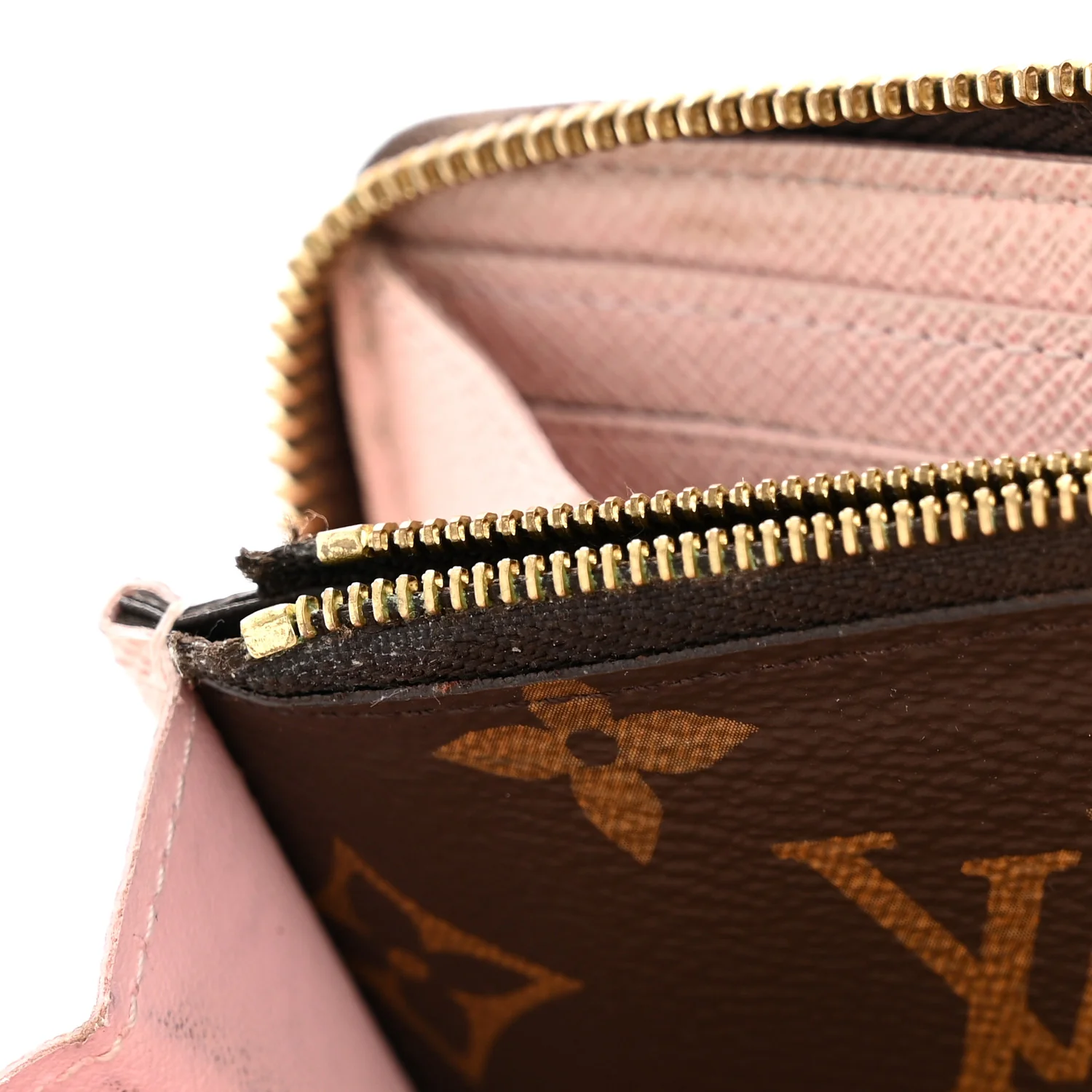 Monogram Clemence Wallet Rose Ballerine - Image 9