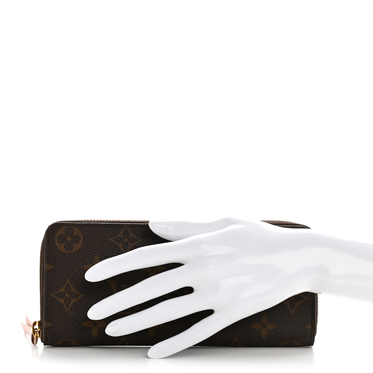 Monogram Clemence Wallet Rose Ballerine - Image 2