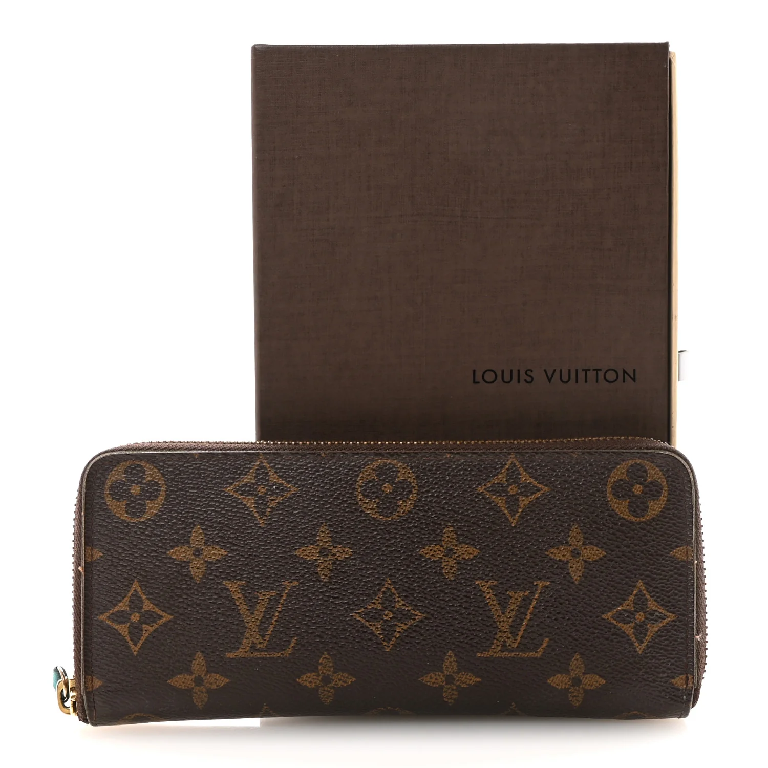 Monogram Clemence Wallet Turquoise - Image 7