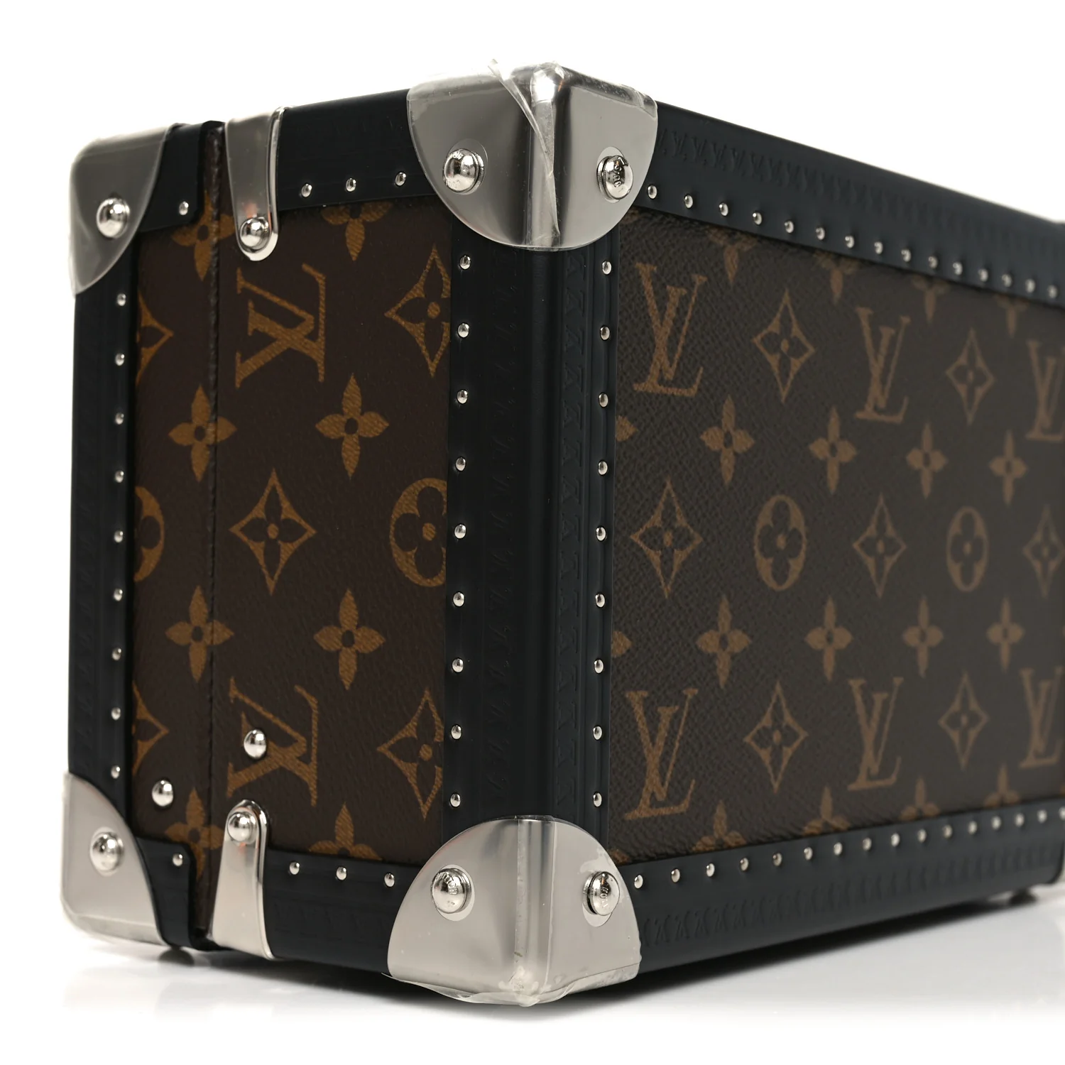 Monogram Coffret Watch Case Black - Image 8