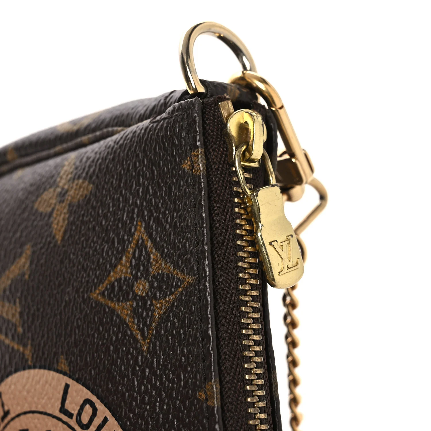 Monogram Complice Trunks and Bags Mini Pochette Accessories Beige - Image 11