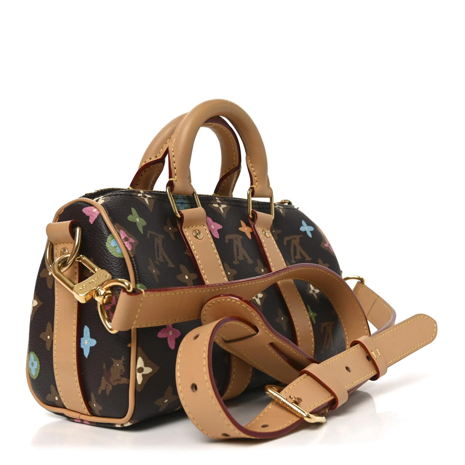 Monogram Craggy Keepall Bandouliere 25 Chocolate - Image 3