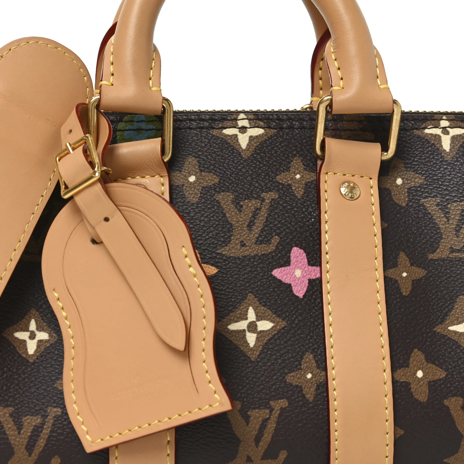 Monogram Craggy Keepall Bandouliere 25 Chocolate - Image 7